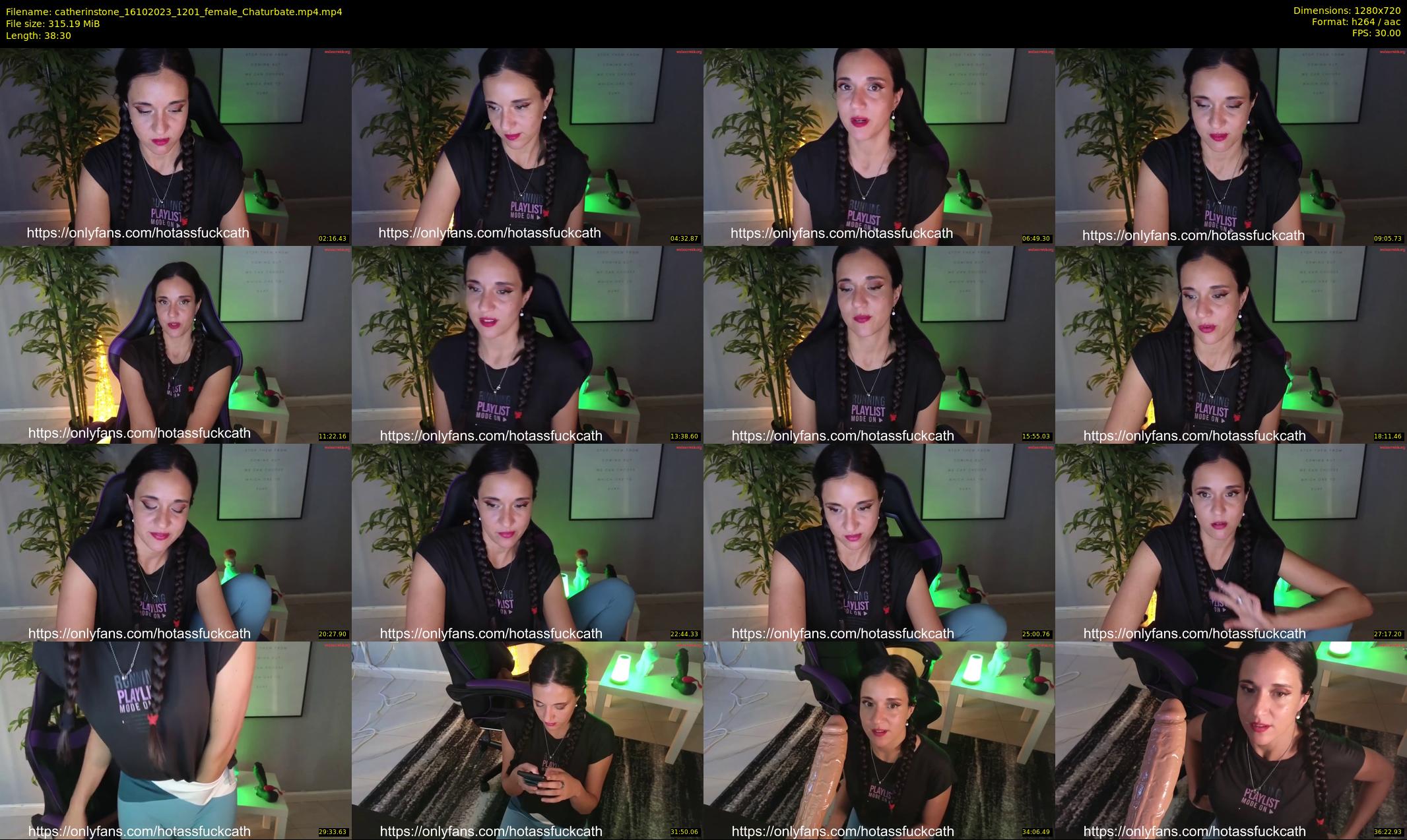 catherinstone — 39 minute Chaturbate female cam show recording, 720p, Oct 16, 2023