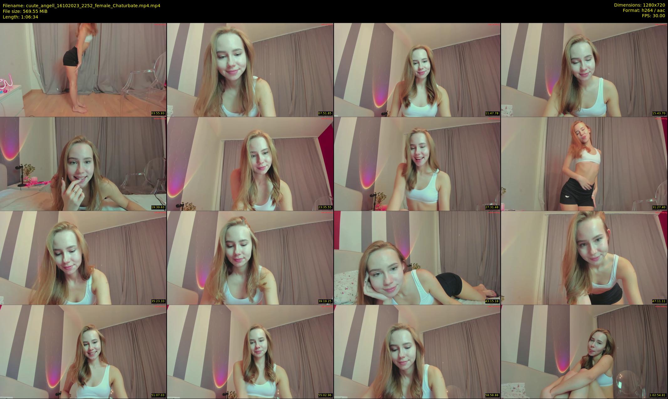 cuute_angell — 67 minute Chaturbate female cam show recording, 720p, Oct 16, 2023