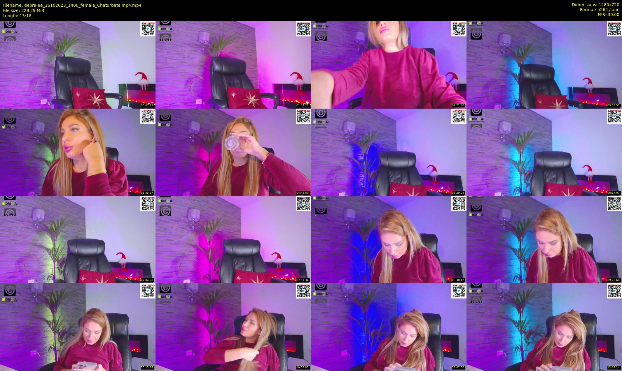 debralee — 14 minute Chaturbate female cam show recording, 720p, Oct 16, 2023