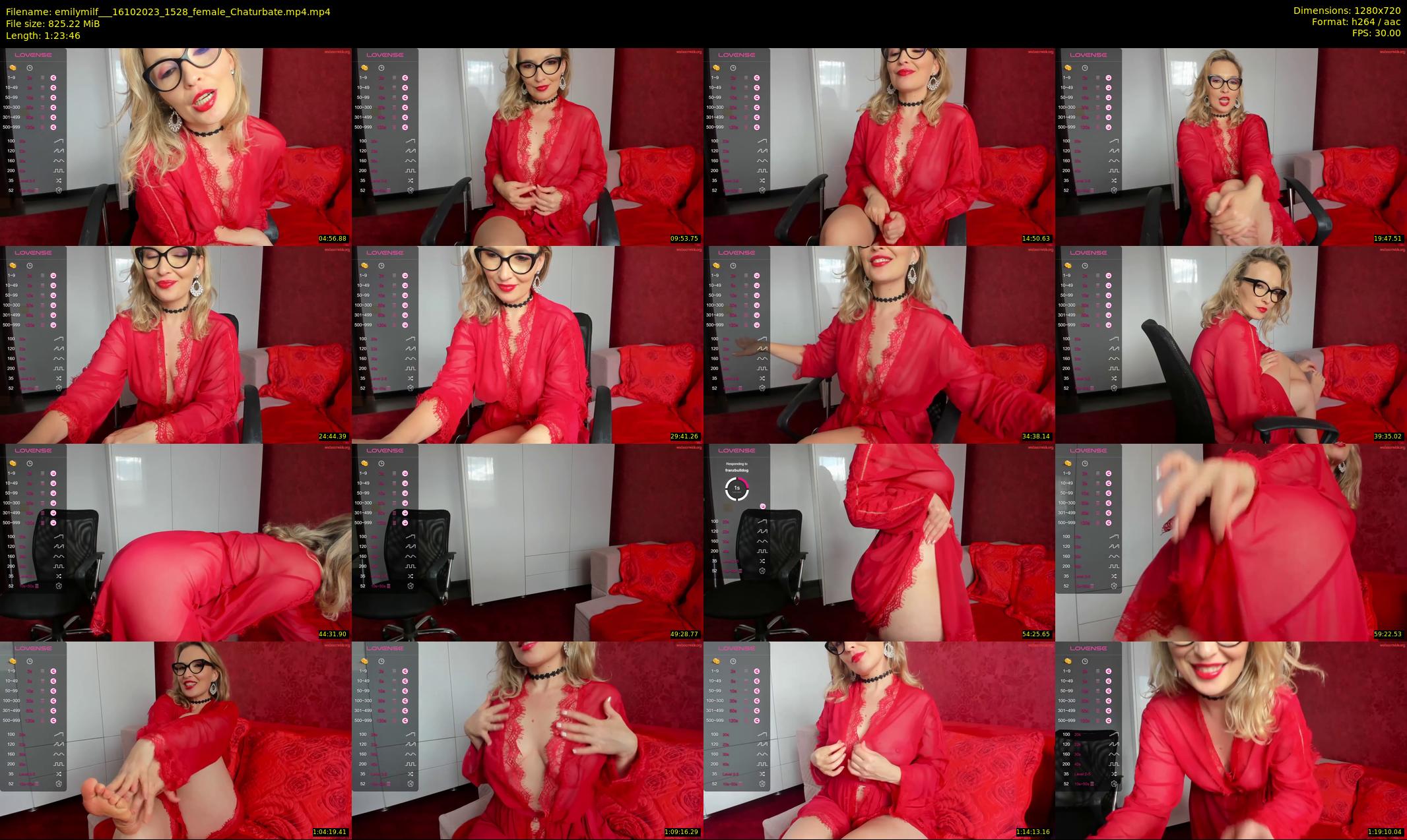 emilymilf__ — 84 minute Chaturbate female cam show recording, 720p, Oct 16, 2023