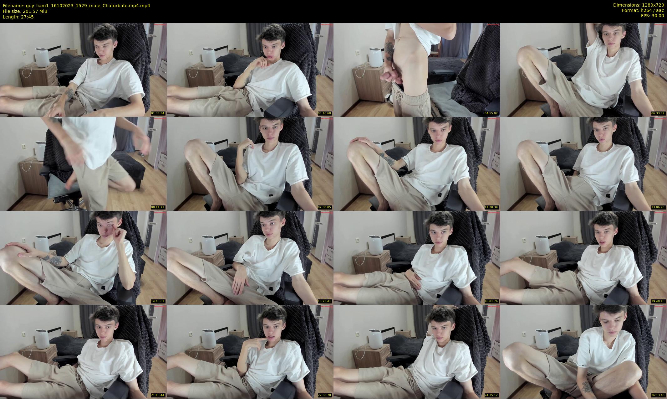 guy_liam1 — 28 minute Chaturbate male cam show recording, 720p, Oct 16, 2023