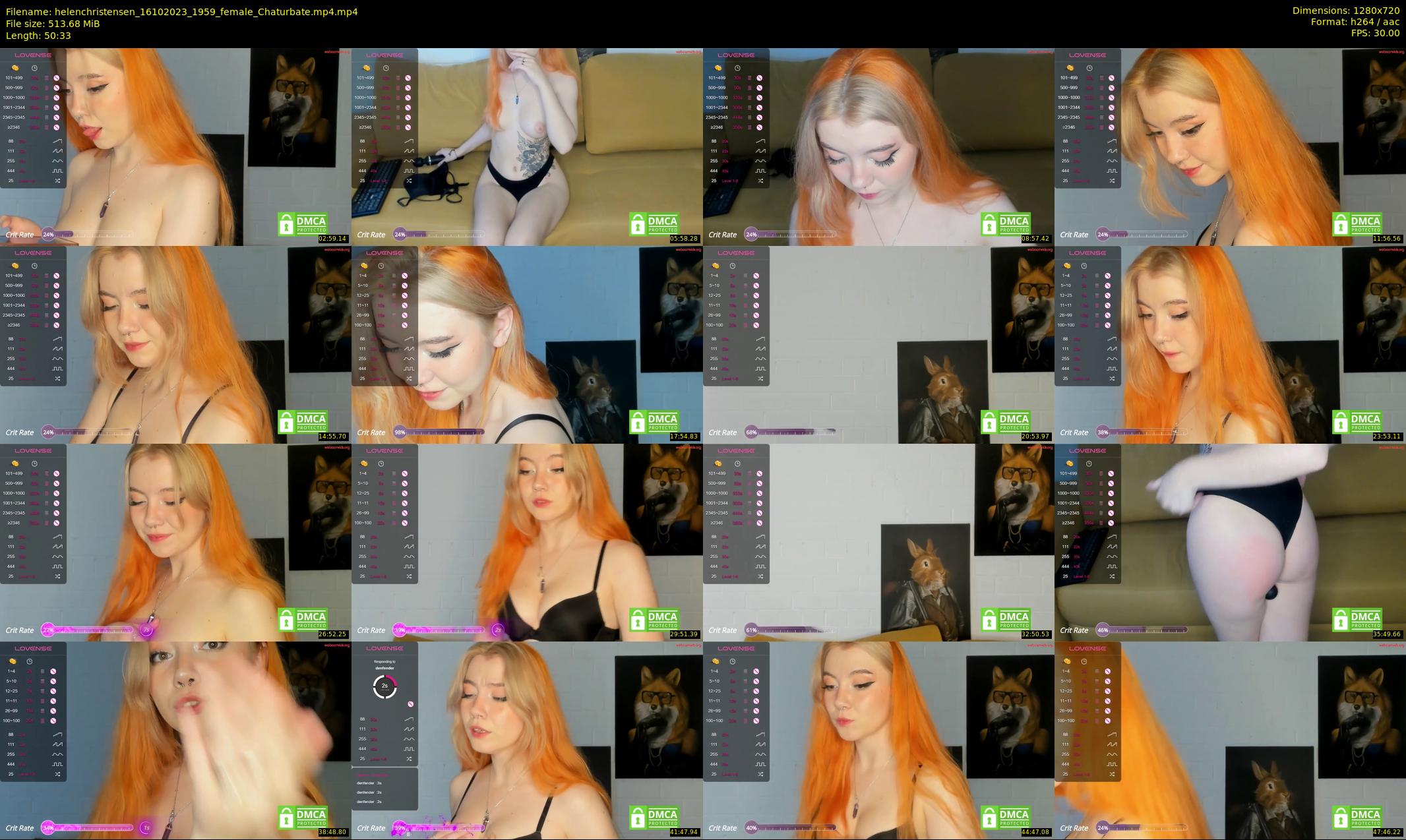 helenchristensen — 51 minute Chaturbate female cam show recording, 720p, Oct 16, 2023
