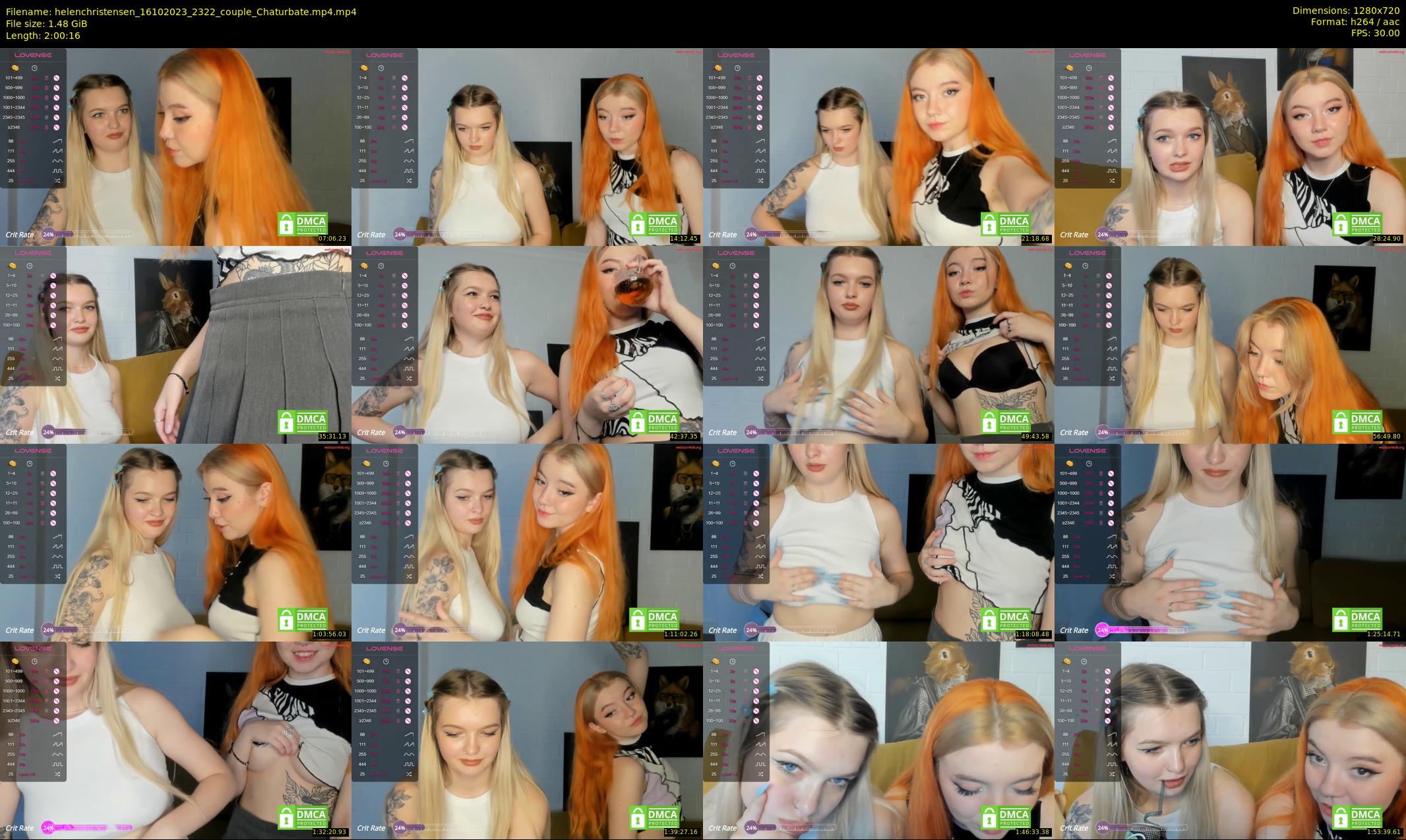helenchristensen — 121 minute Chaturbate female cam show recording, 720p, Oct 16, 2023