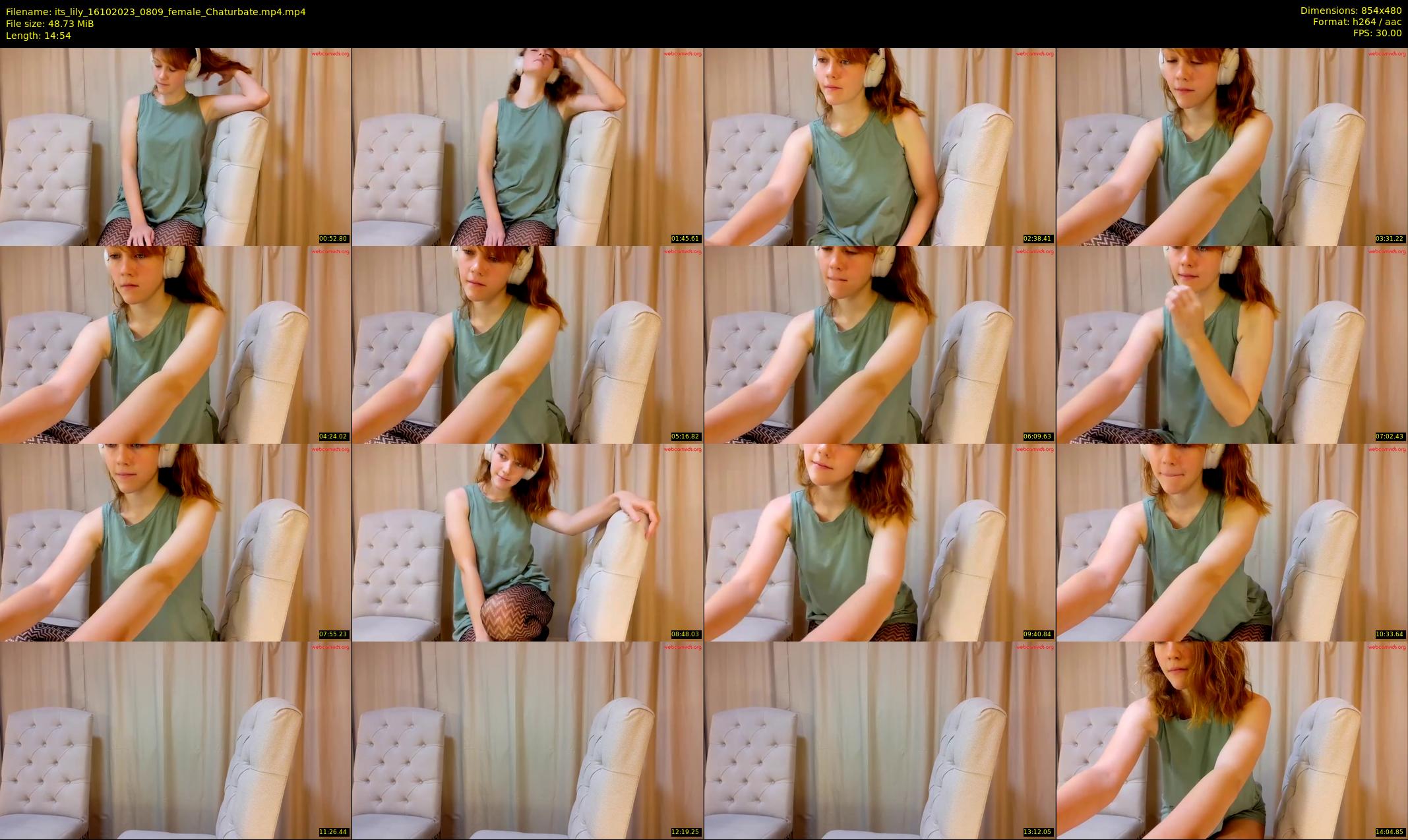 its_lily — 15 minute Chaturbate female cam show recording, 480p, Oct 16, 2023