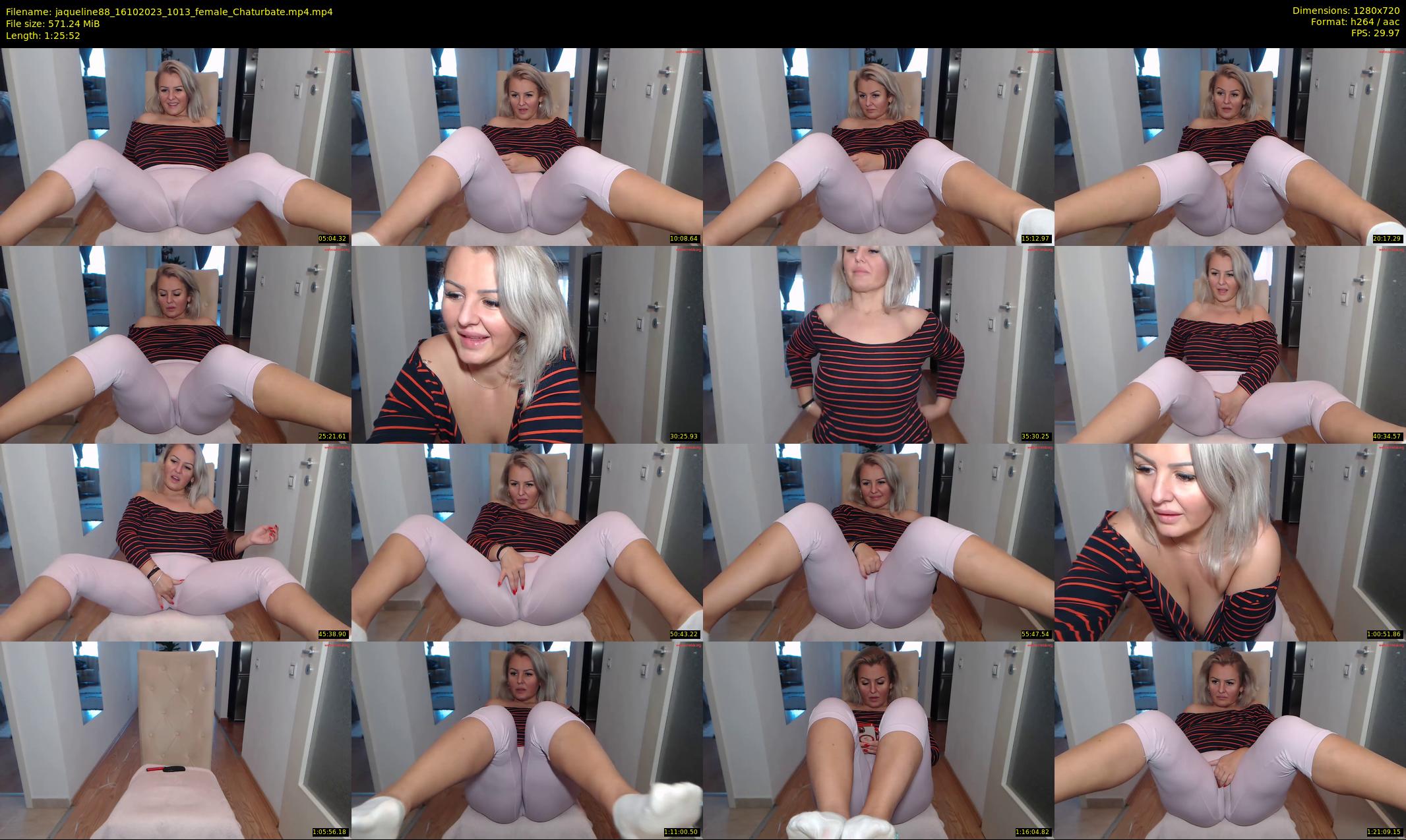 jaqueline88 — 86 minute Chaturbate female cam show recording, 720p, Oct 16, 2023