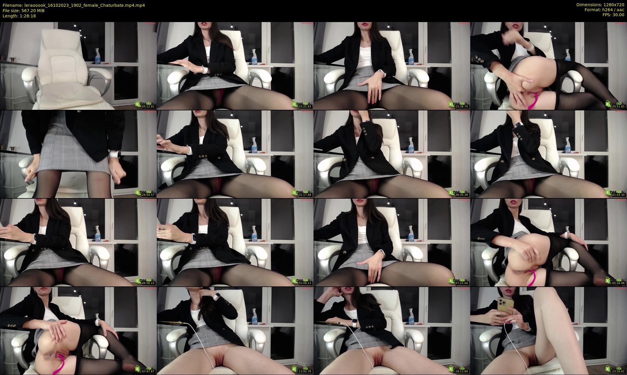 leraooook — 89 minute Chaturbate female cam show recording, 720p, Oct 16, 2023