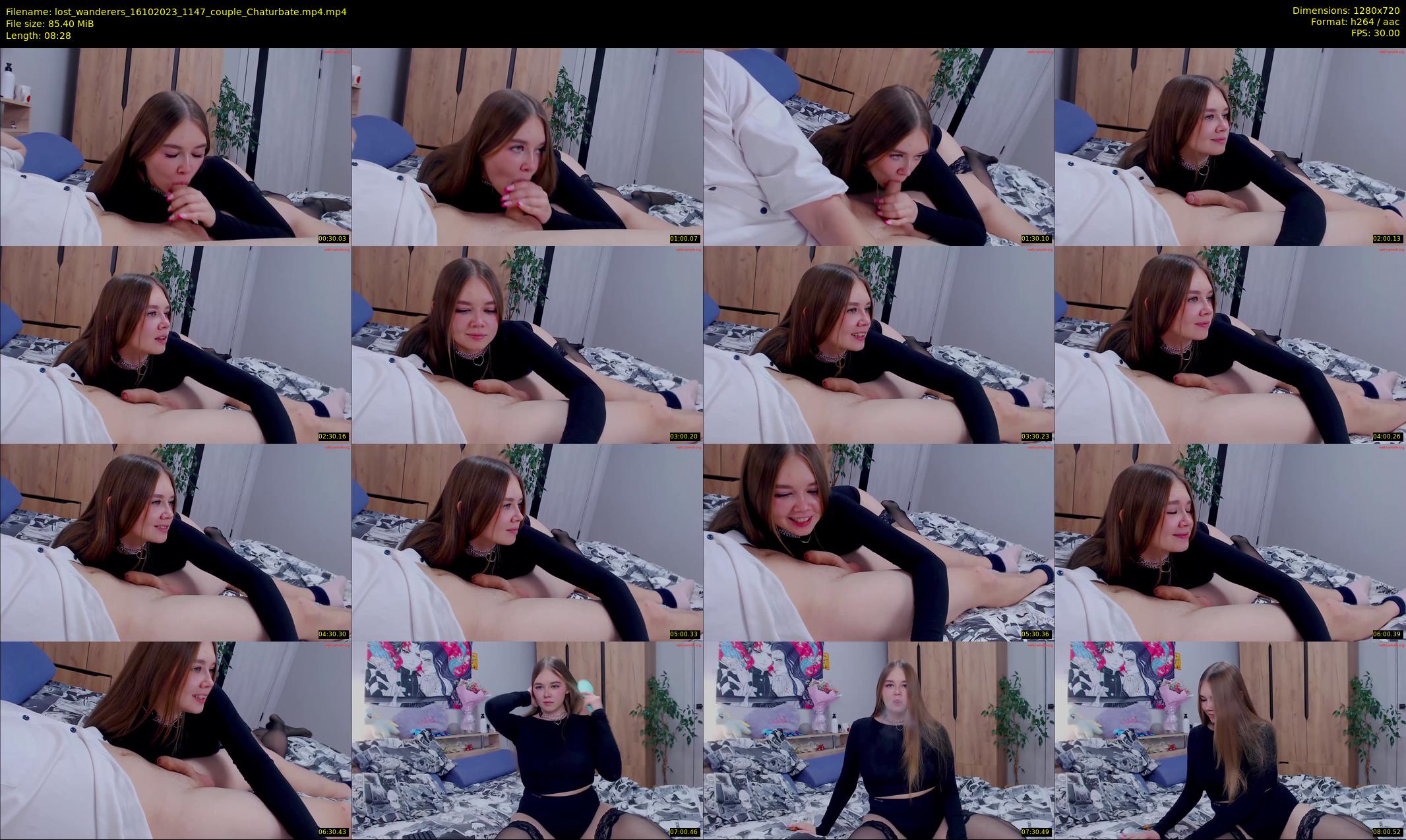 lost_wanderers — 9 minute Chaturbate couple cam show recording, 720p, Oct 16, 2023