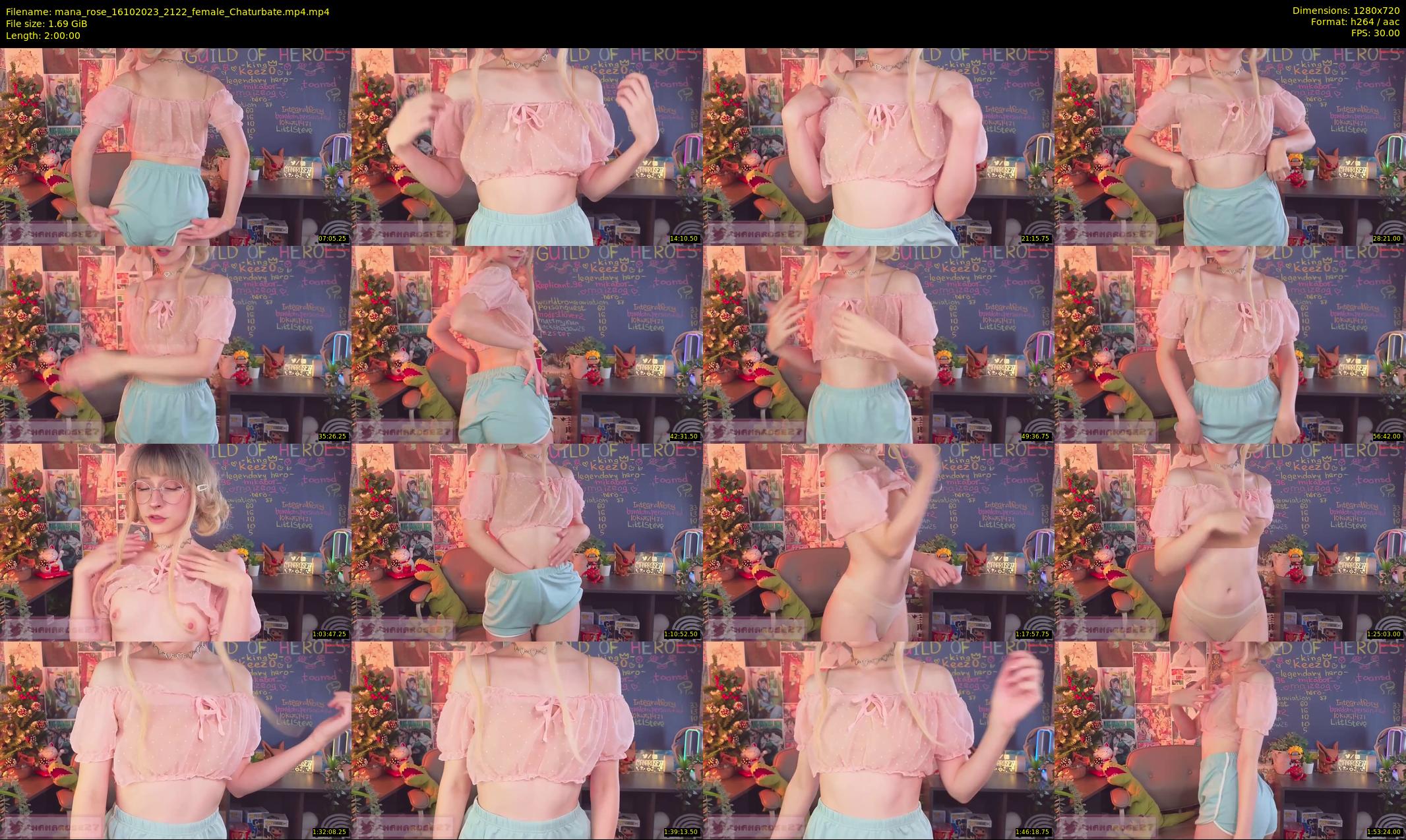 mana_rose — 120 minute Chaturbate female cam show recording, 720p, Oct 16, 2023