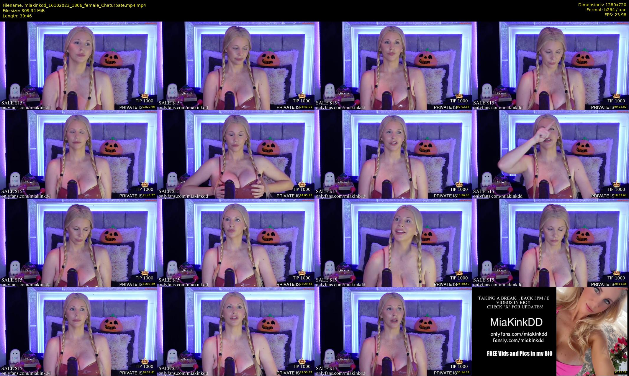 miakinkdd — 40 minute Chaturbate female cam show recording, 720p, Oct 16, 2023
