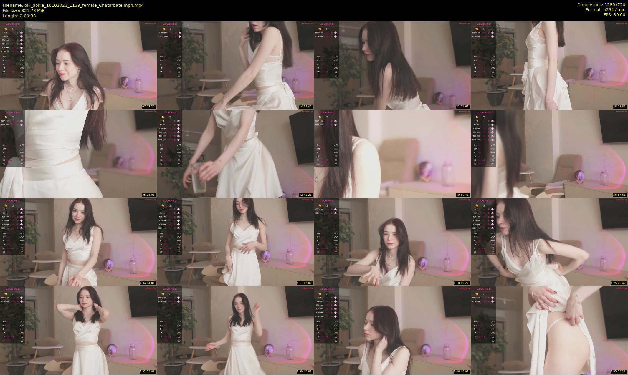oki_dokie — 121 minute Chaturbate female cam show recording, 720p, Oct 16, 2023