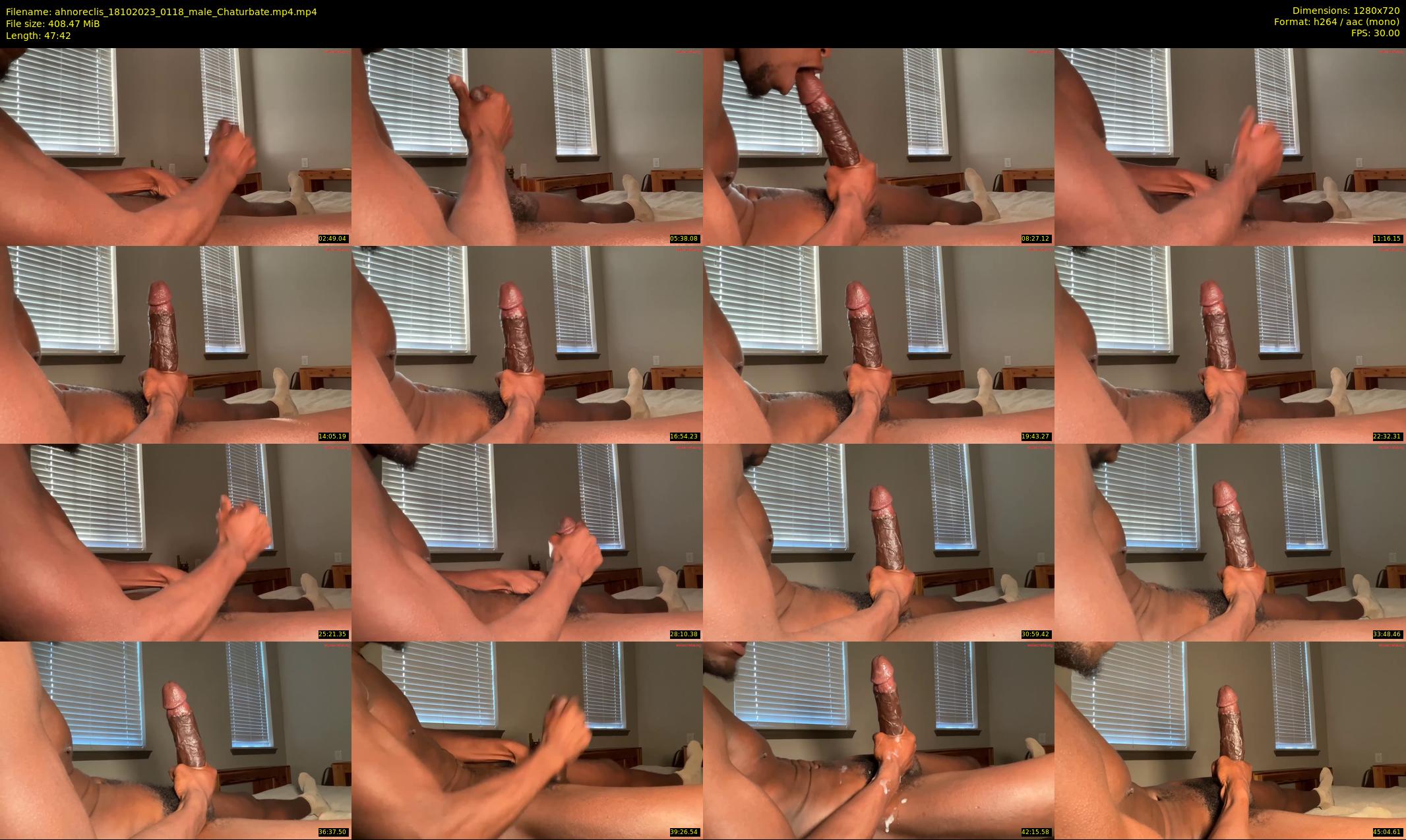 ahnoreclis — 48 minute Chaturbate male cam show recording, 720p, Oct 18, 2023