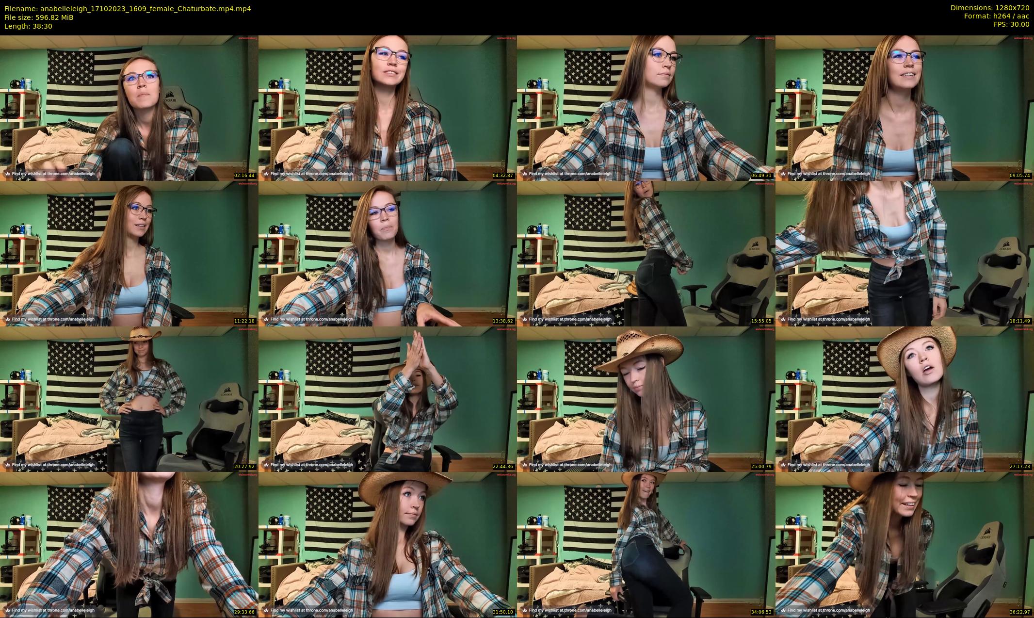 anabelleleigh — 39 minute Chaturbate female cam show recording, 720p, Oct 17, 2023