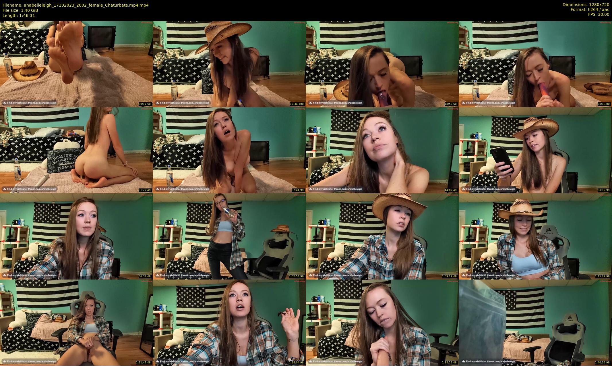 anabelleleigh — 107 minute Chaturbate female cam show recording, 720p, Oct 17, 2023