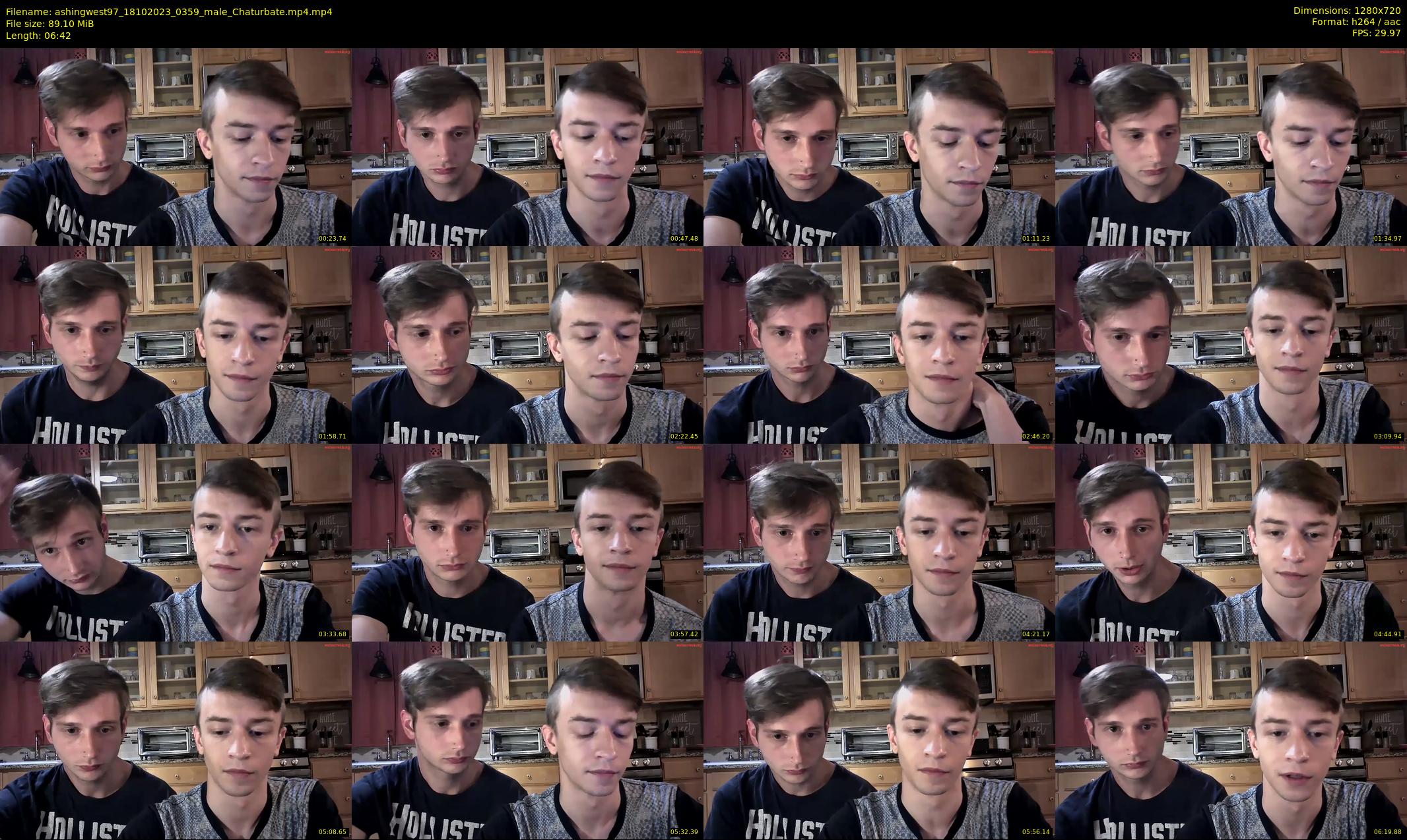 ashingwest97 — 7 minute Chaturbate male cam show recording, 720p, Oct 18, 2023