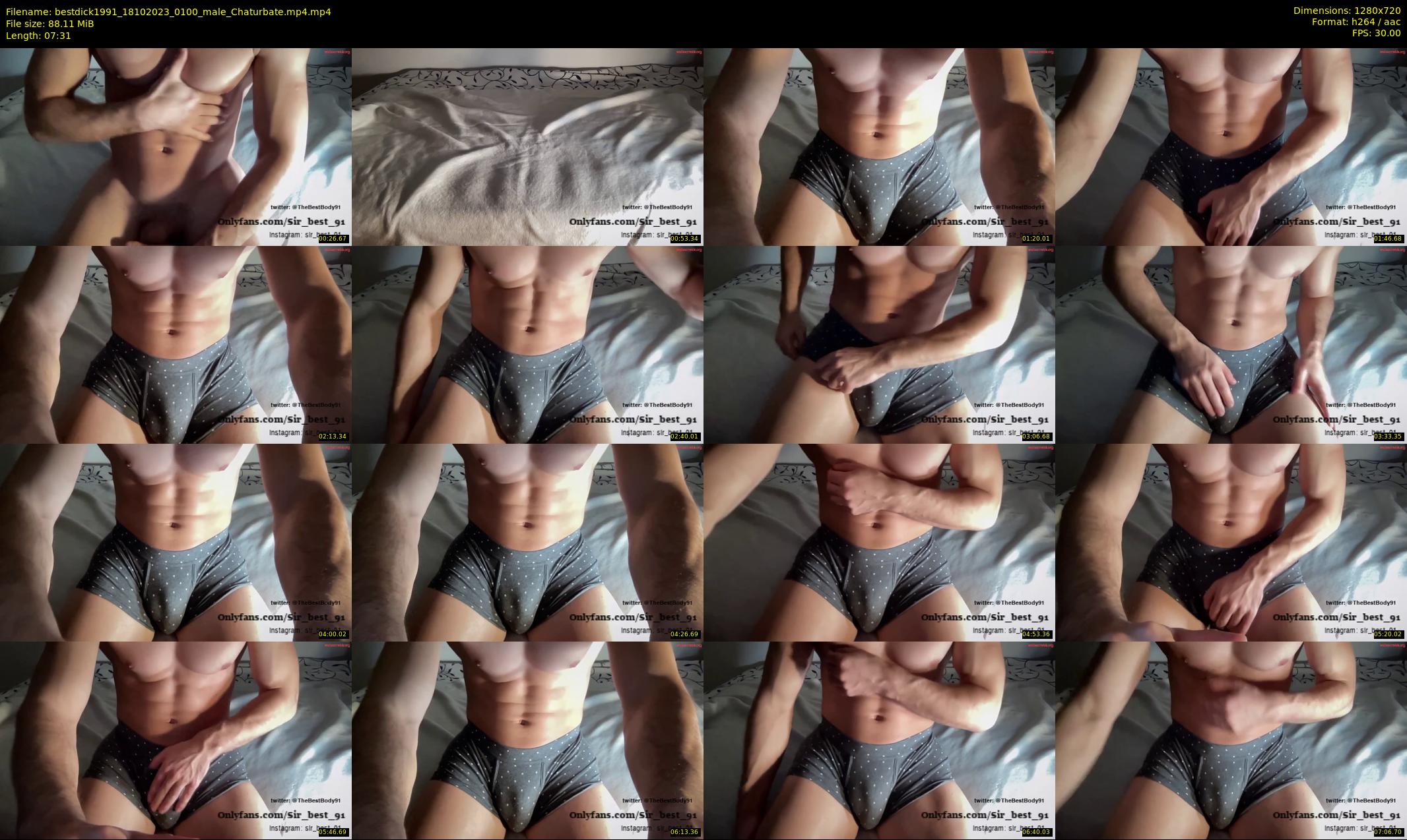bestdick1991 — 8 minute Chaturbate male cam show recording, 720p, Oct 18, 2023