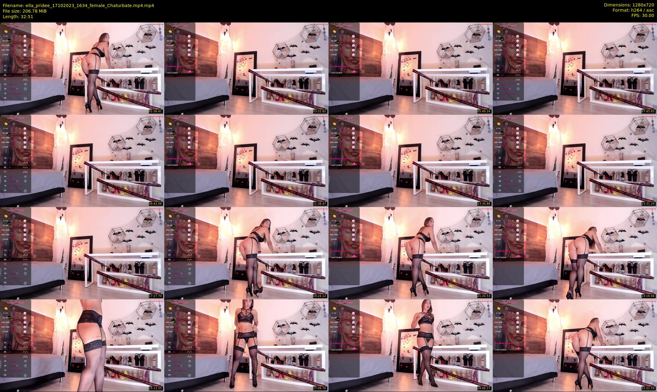 ella_pridee — 33 minute Chaturbate female cam show recording, 720p, Oct 17, 2023