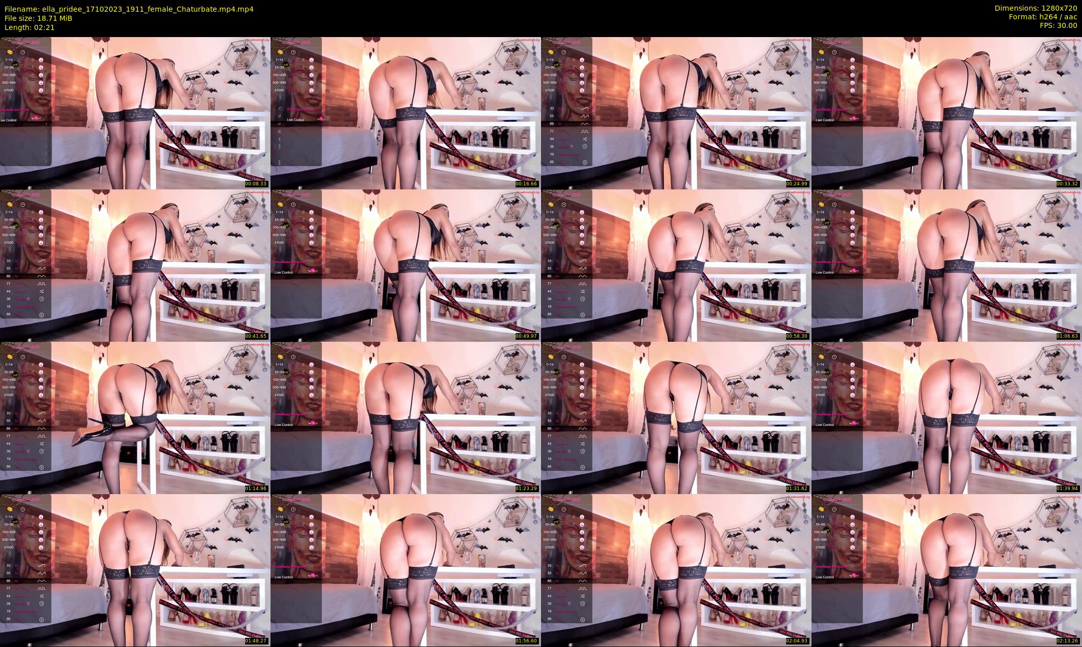 ella_pridee — 3 minute Chaturbate female cam show recording, 720p, Oct 17, 2023