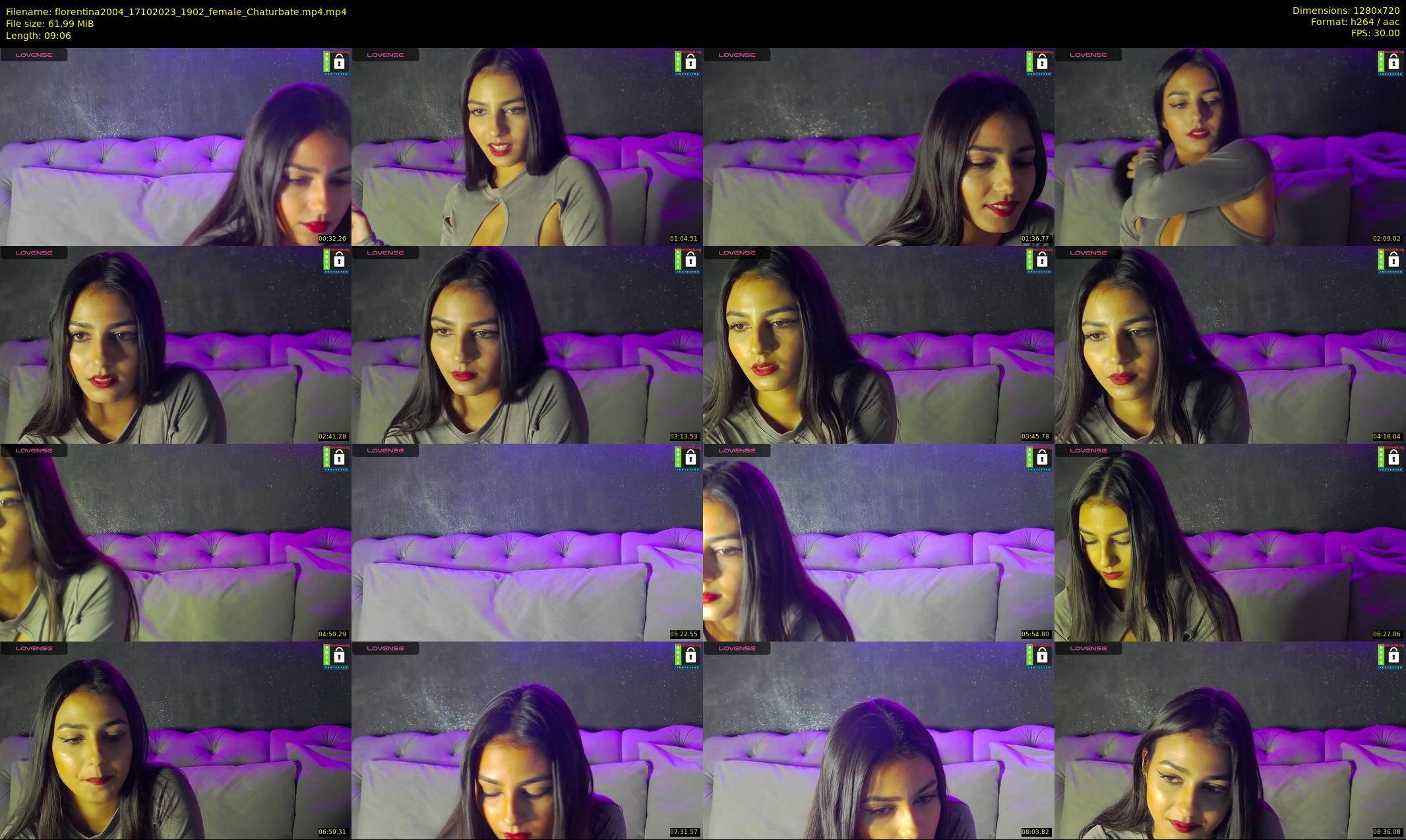 florentina2004 — 10 minute Chaturbate female cam show recording, 720p, Oct 17, 2023