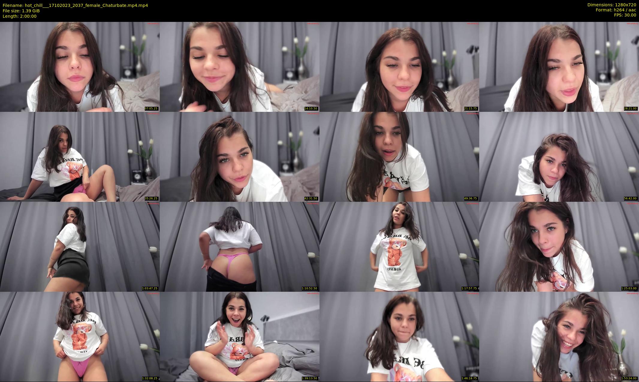 hot_chill__ — 120 minute Chaturbate female cam show recording, 720p, Oct 17, 2023