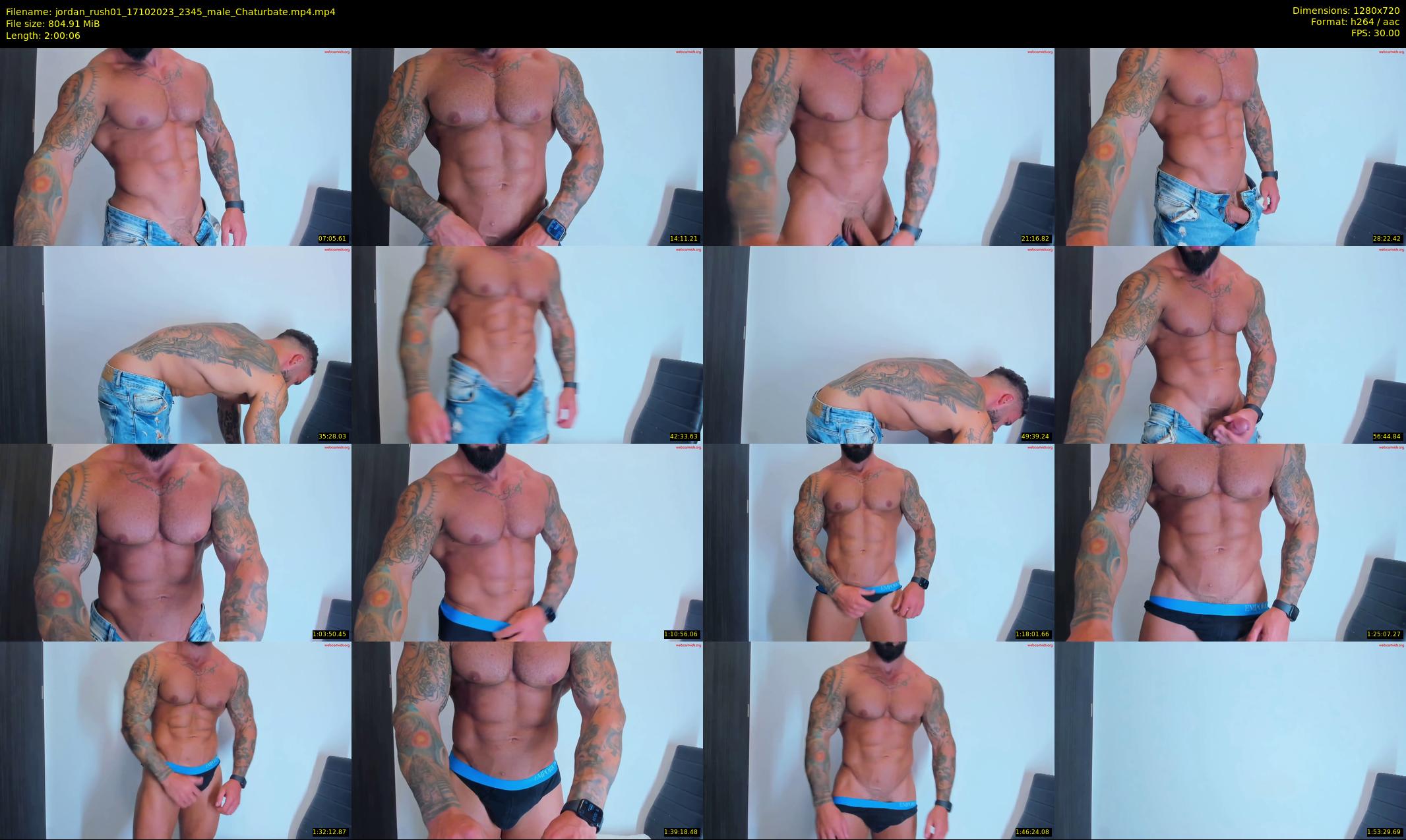 jordan_rush01 — 121 minute Chaturbate male cam show recording, 720p, Oct 17, 2023