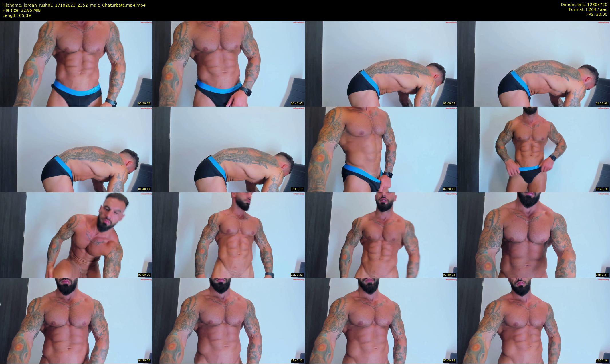 jordan_rush01 — 6 minute Chaturbate male cam show recording, 720p, Oct 17, 2023