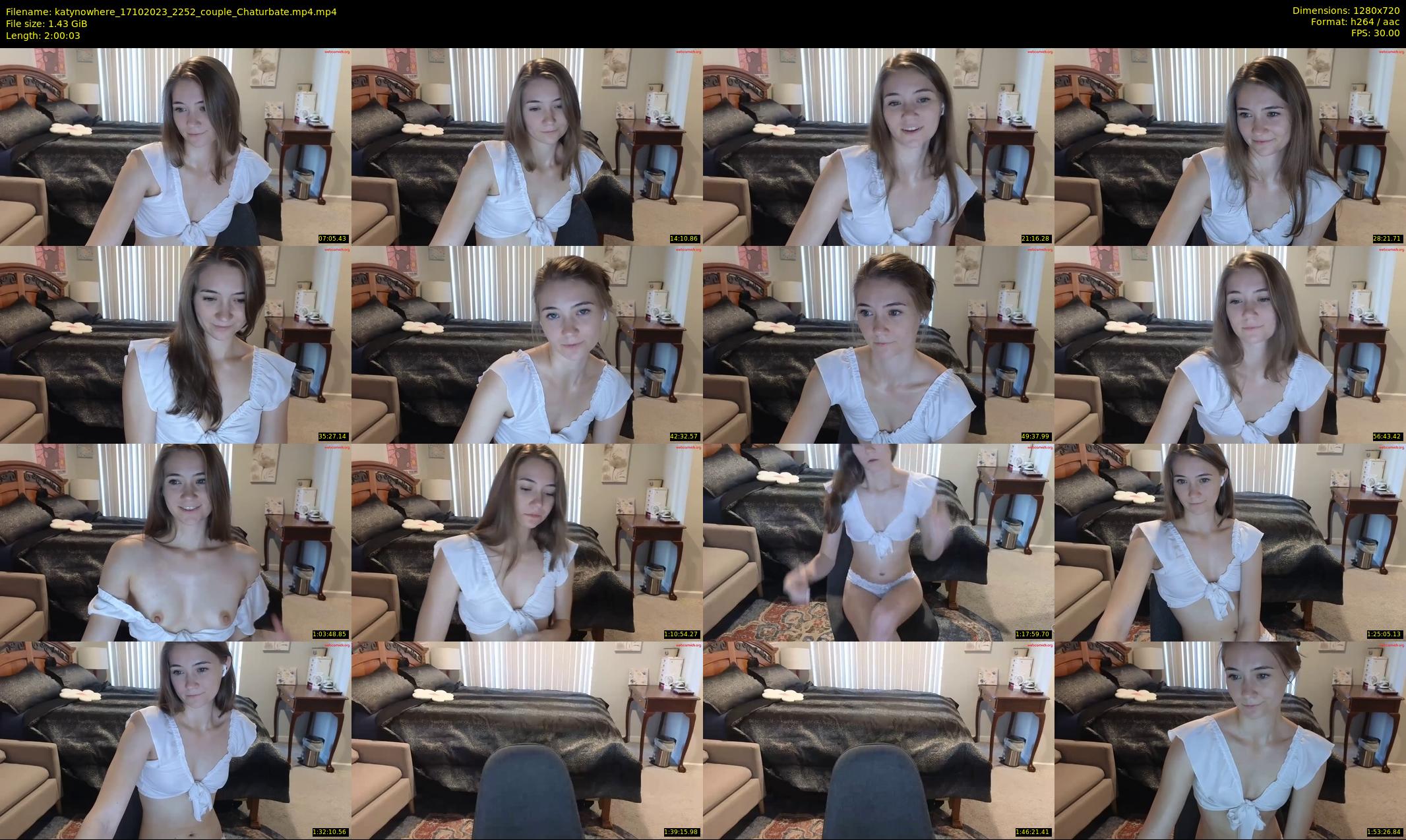 katynowhere — 121 minute Chaturbate female cam show recording, 720p, Oct 17, 2023