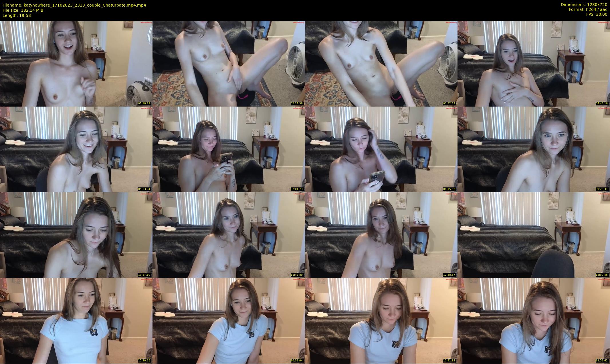 katynowhere — 20 minute Chaturbate female cam show recording, 720p, Oct 17, 2023