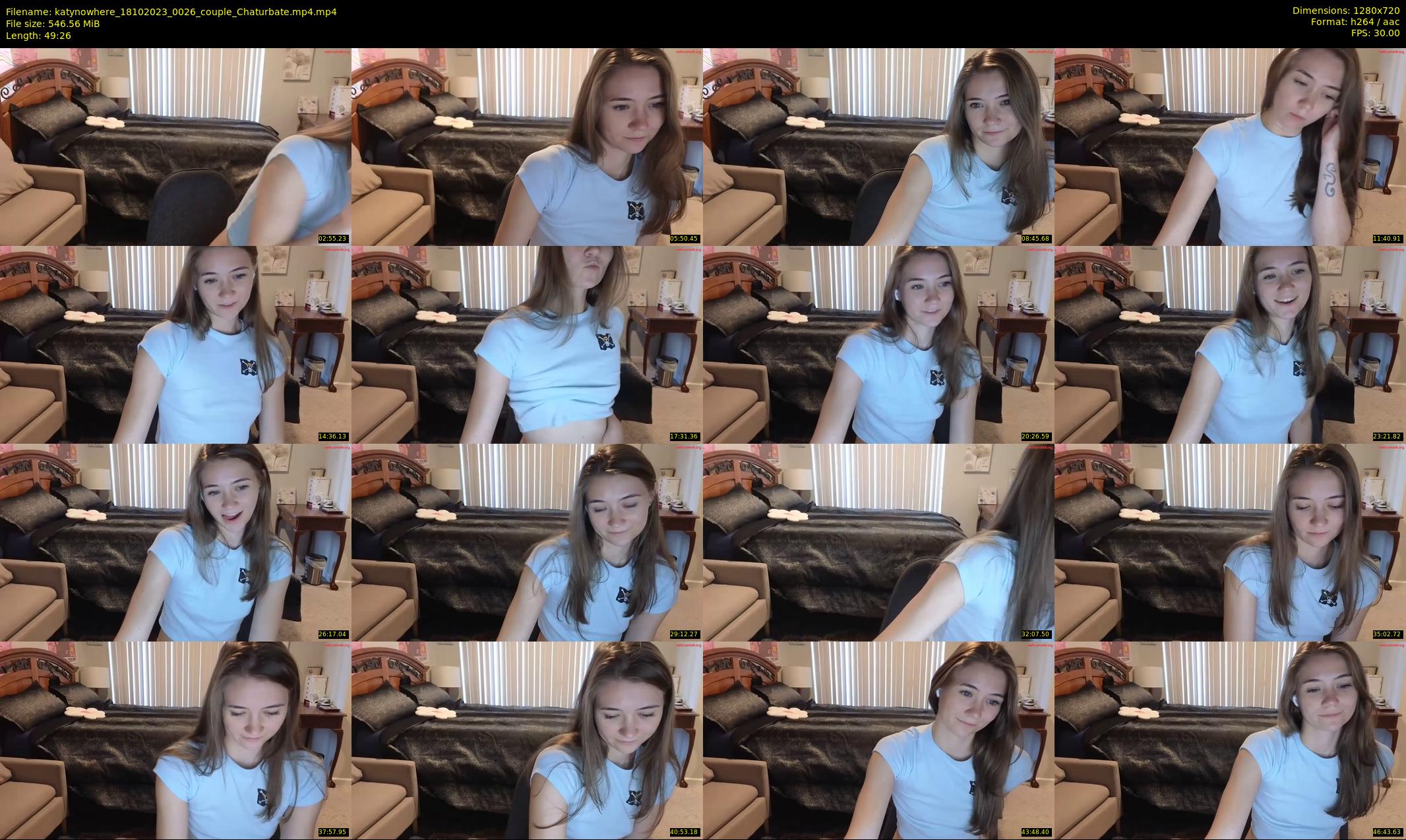 katynowhere — 50 minute Chaturbate female cam show recording, 720p, Oct 18, 2023