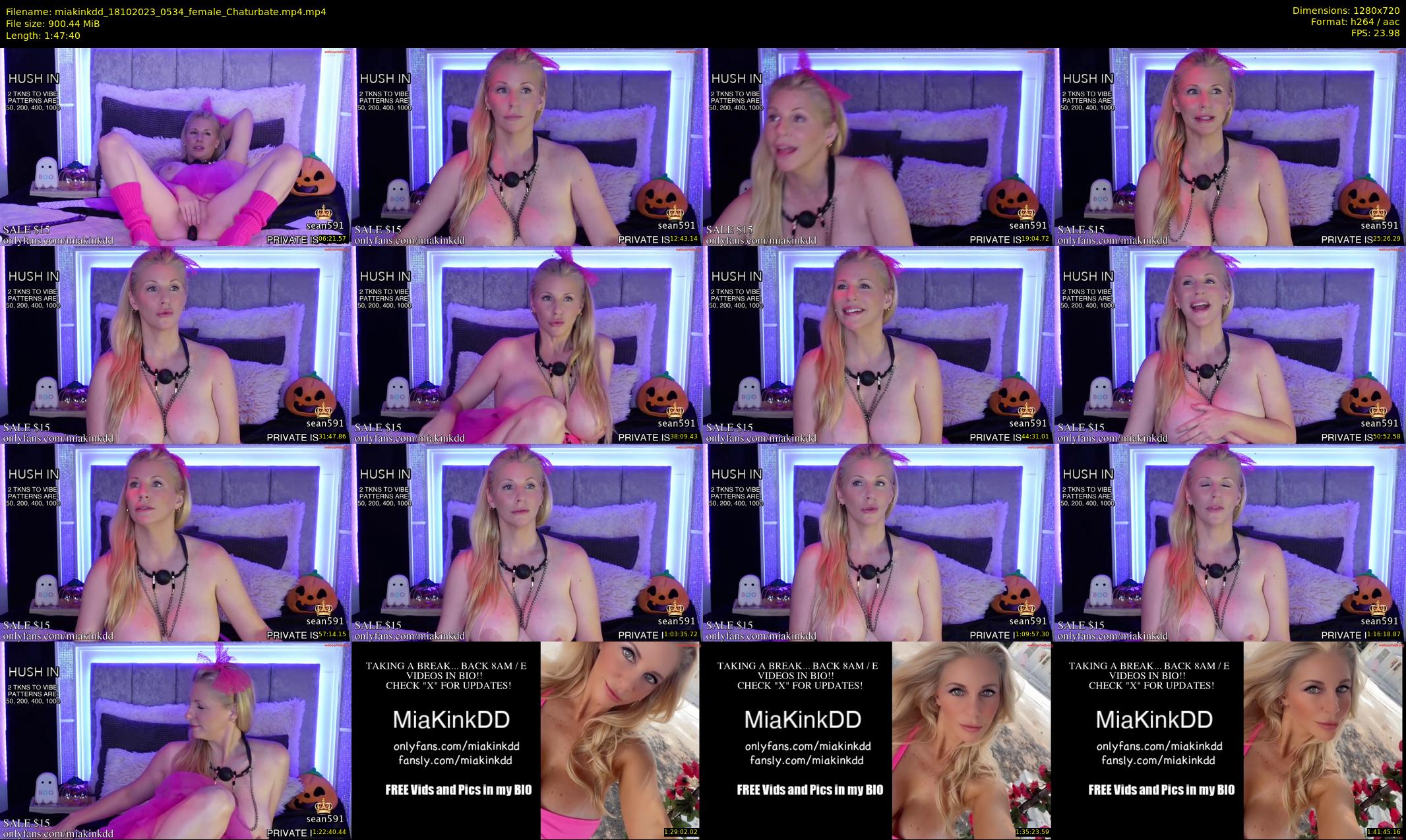 miakinkdd — 108 minute Chaturbate female cam show recording, 720p, Oct 18, 2023