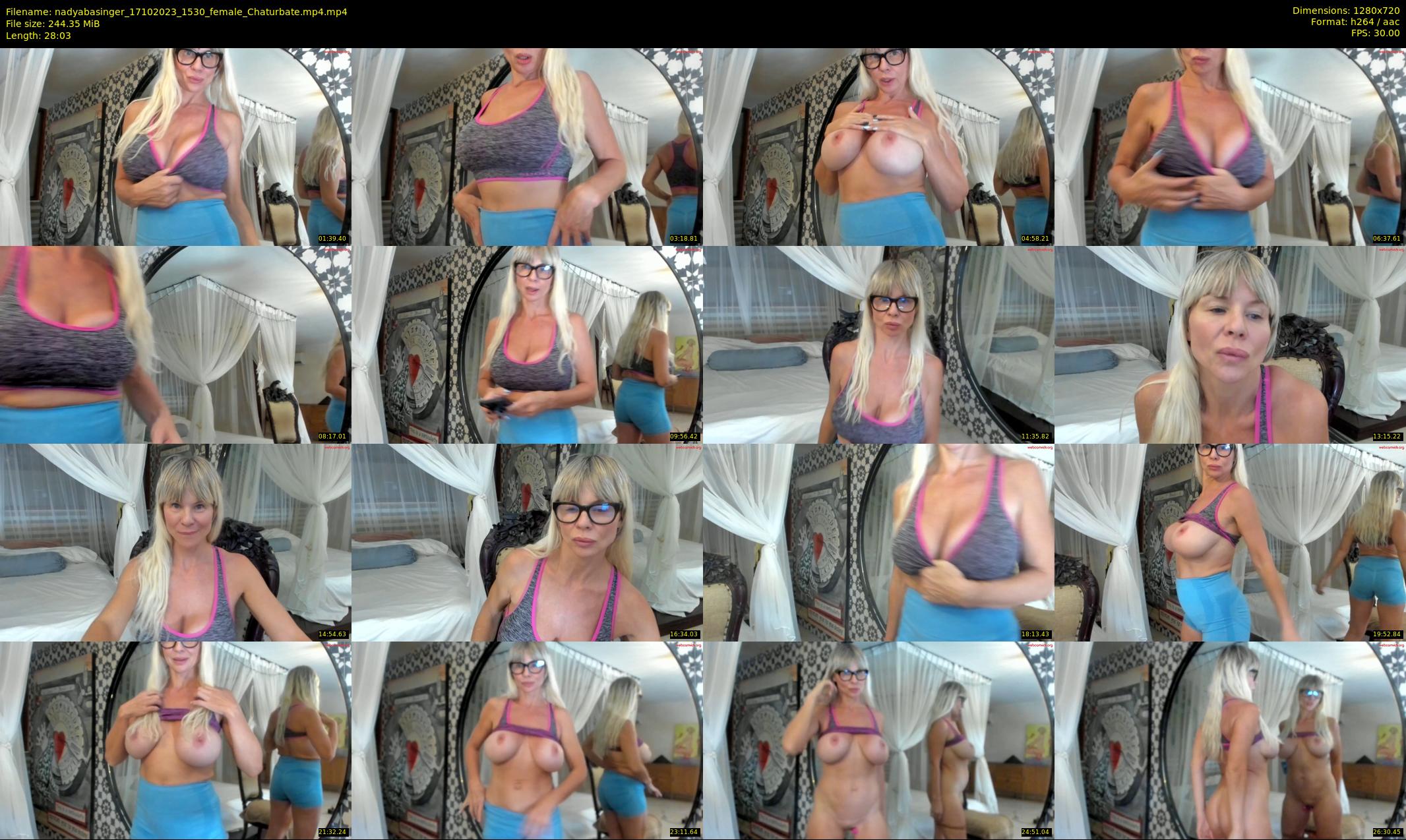 nadyabasinger — 29 minute Chaturbate female cam show recording, 720p, Oct 17, 2023