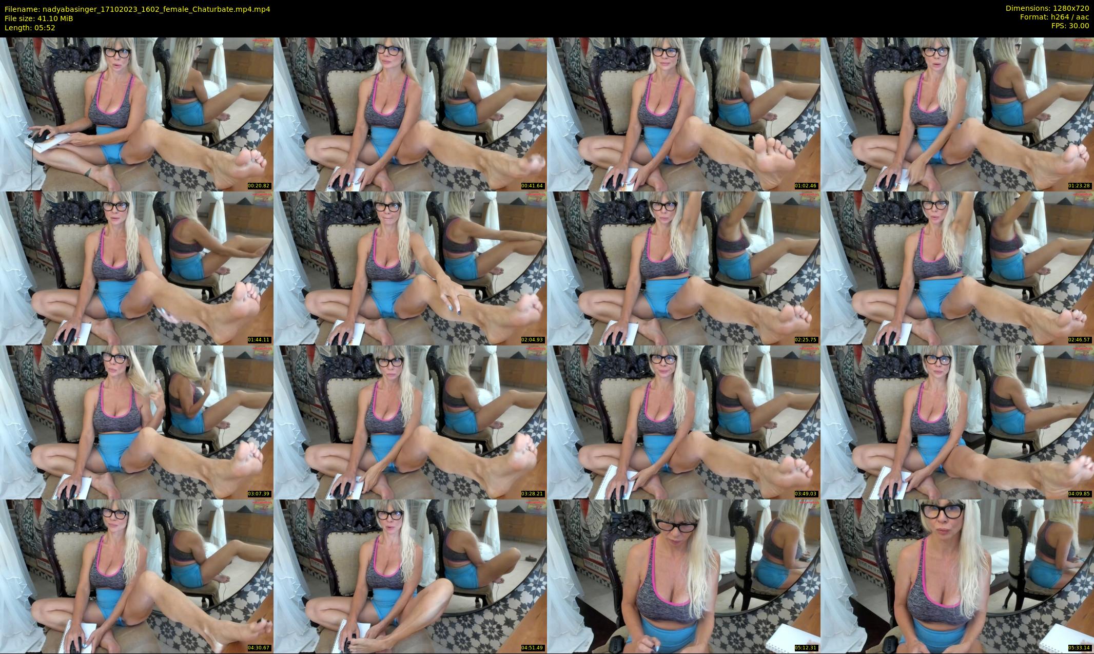 nadyabasinger — 6 minute Chaturbate female cam show recording, 720p, Oct 17, 2023
