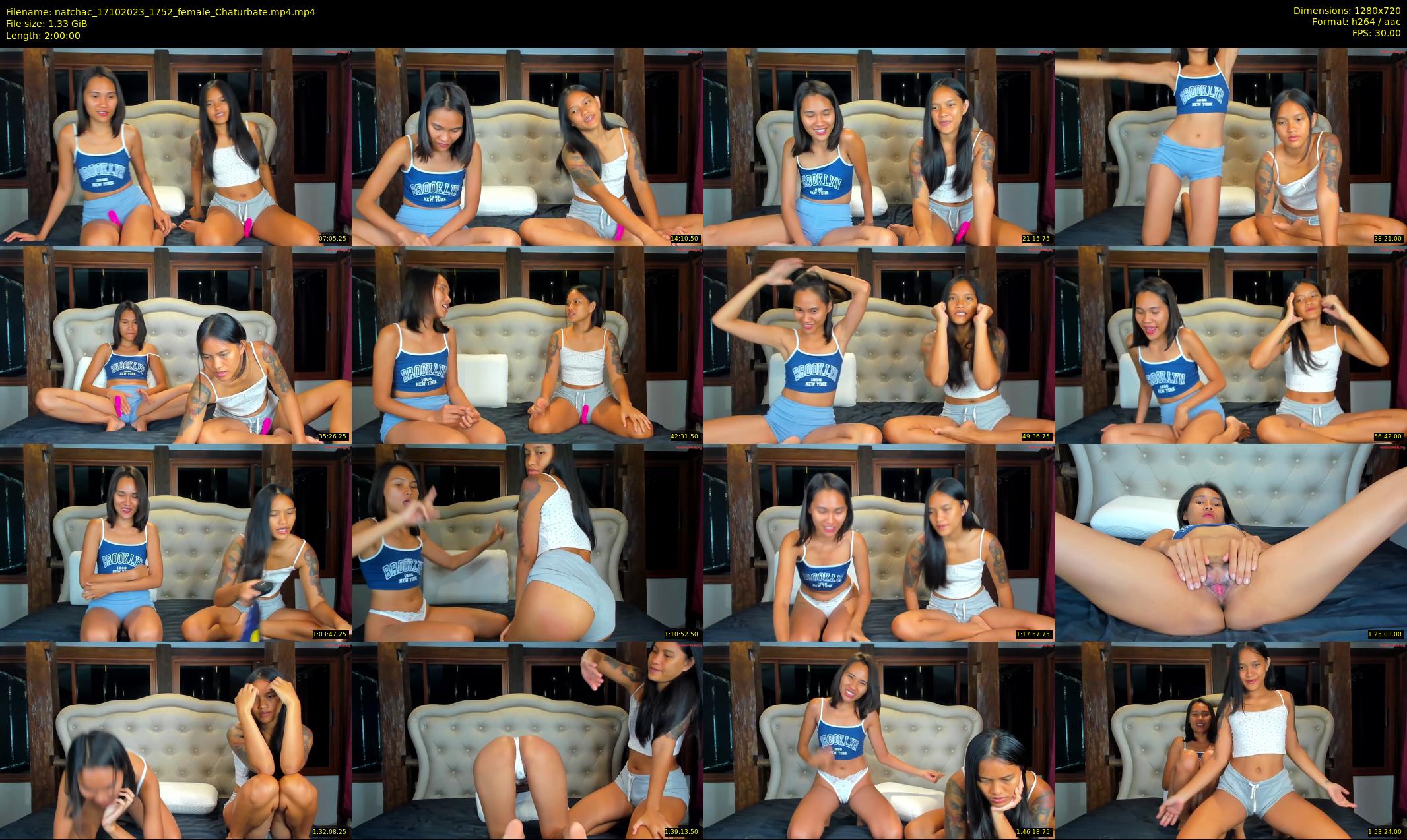 natchac — 120 minute Chaturbate female cam show recording, 720p, Oct 17, 2023