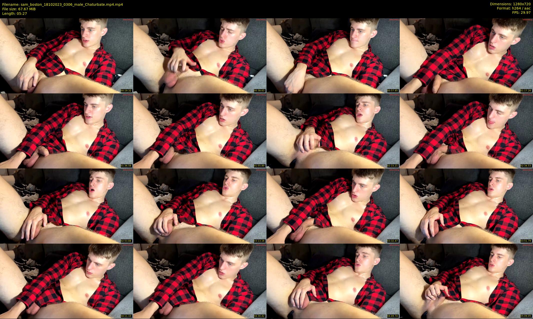 sam_boston — 6 minute Chaturbate male cam show recording, 720p, Oct 18, 2023