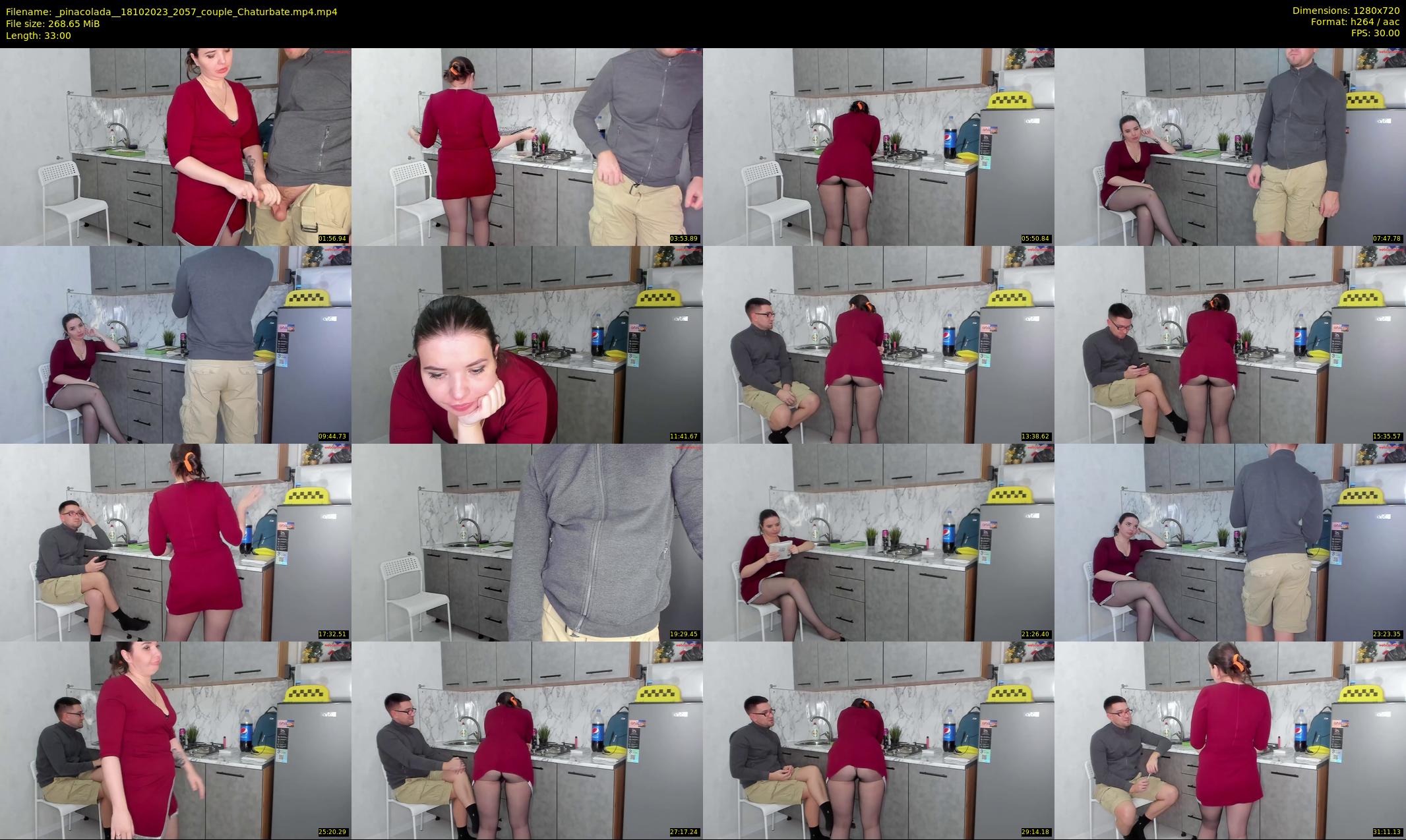 _pinacolada_ — 33 minute Chaturbate couple cam show recording, 720p, Oct 18, 2023