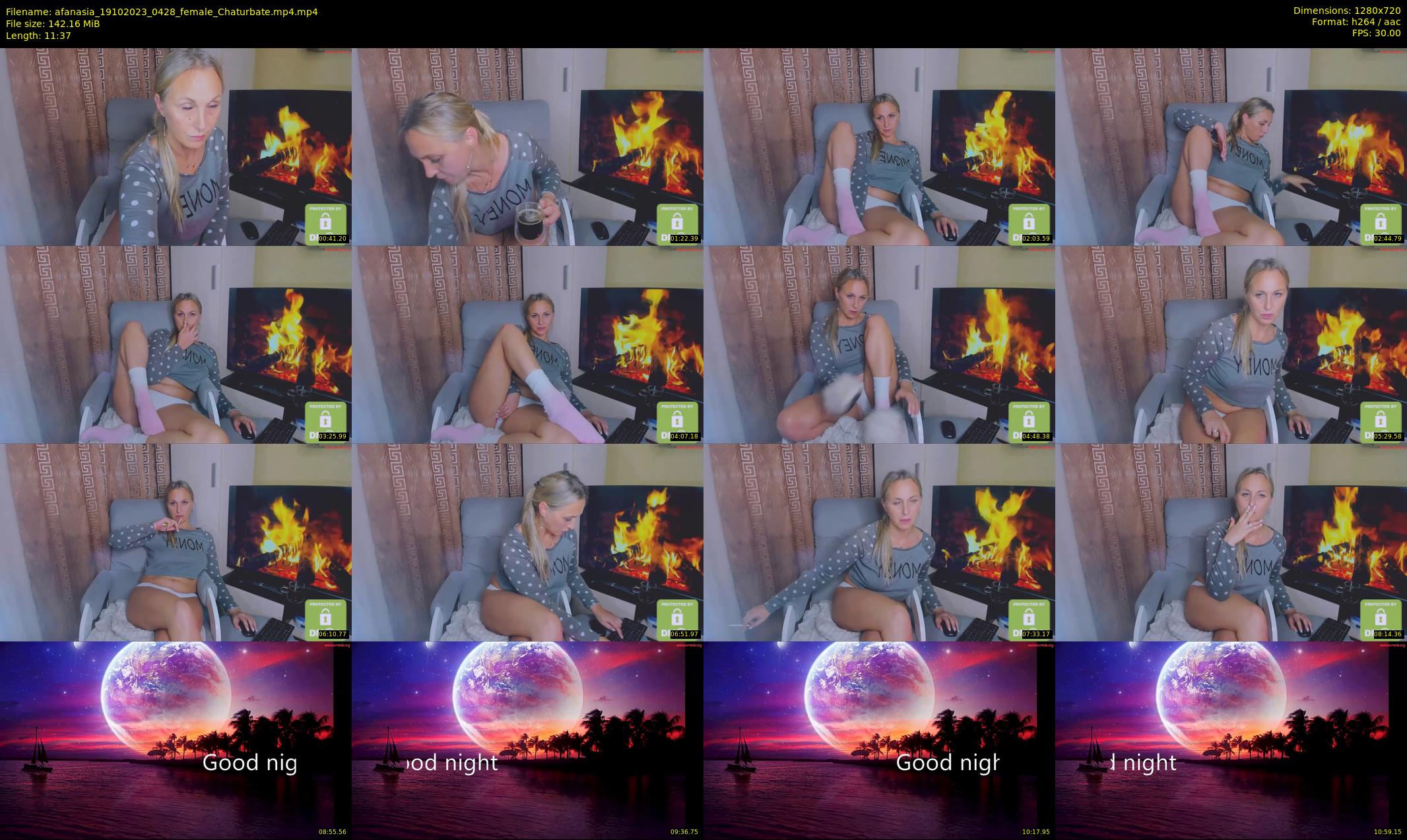 afanasia — 12 minute Chaturbate female cam show recording, 720p, Oct 19, 2023