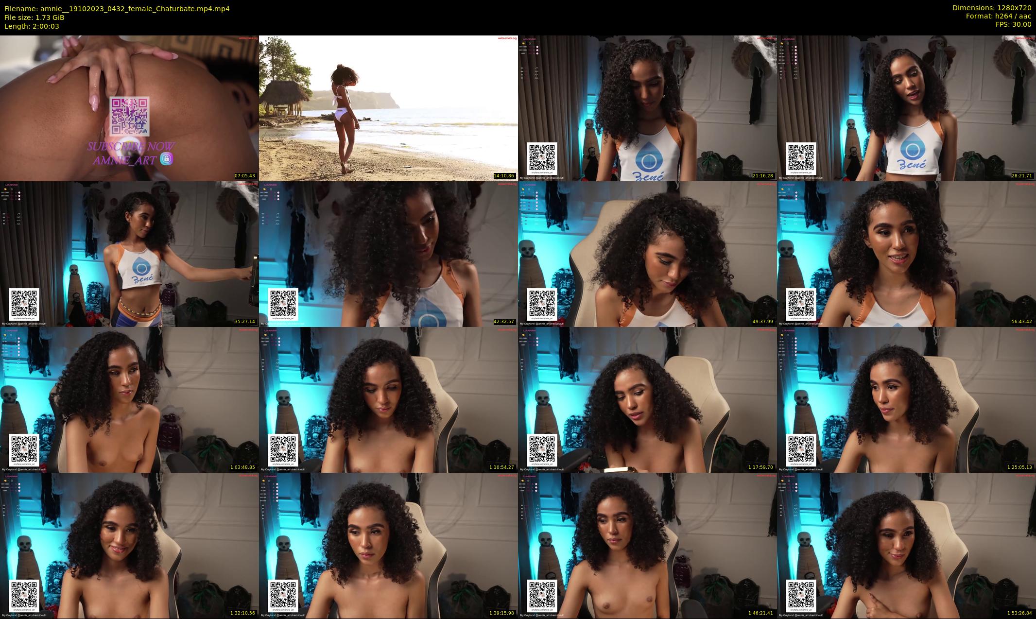amnie_ — 121 minute Chaturbate female cam show recording, 720p, Oct 19, 2023