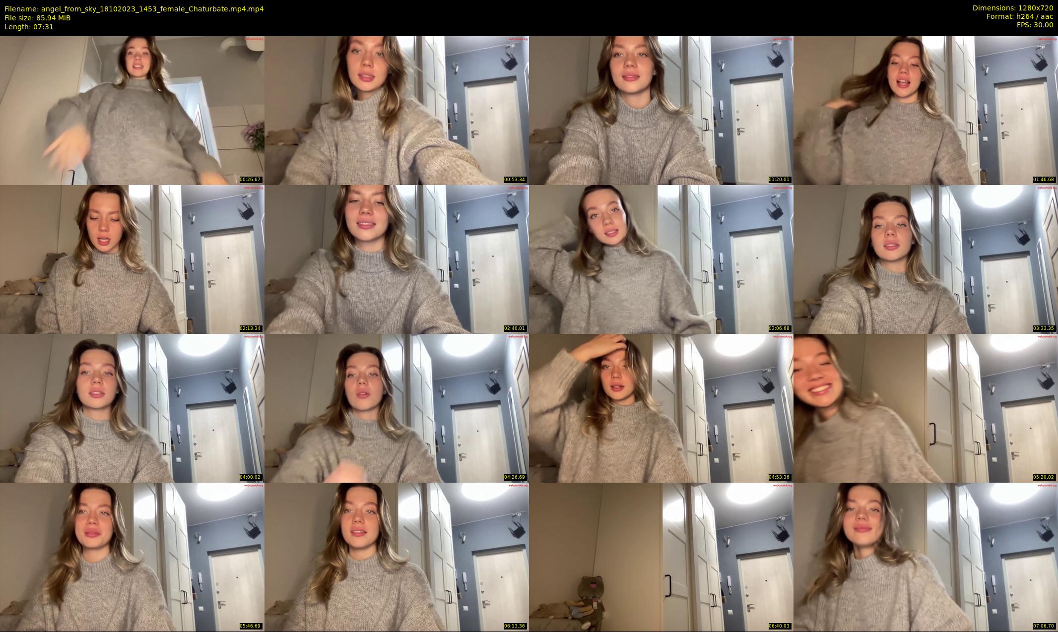 angel_from_sky — 8 minute Chaturbate female cam show recording, 720p, Oct 18, 2023