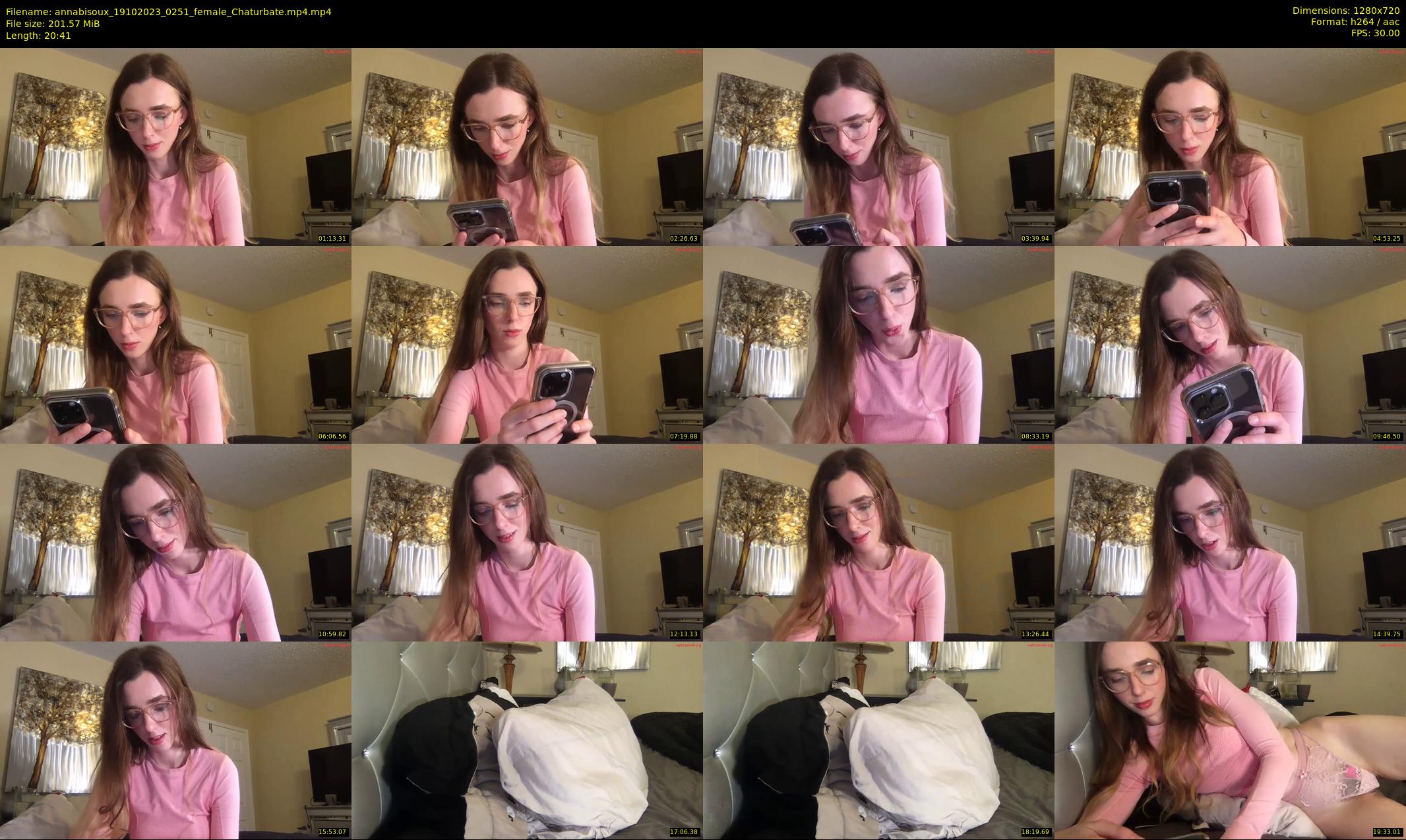 annabisoux — 21 minute Chaturbate female cam show recording, 720p, Oct 19, 2023