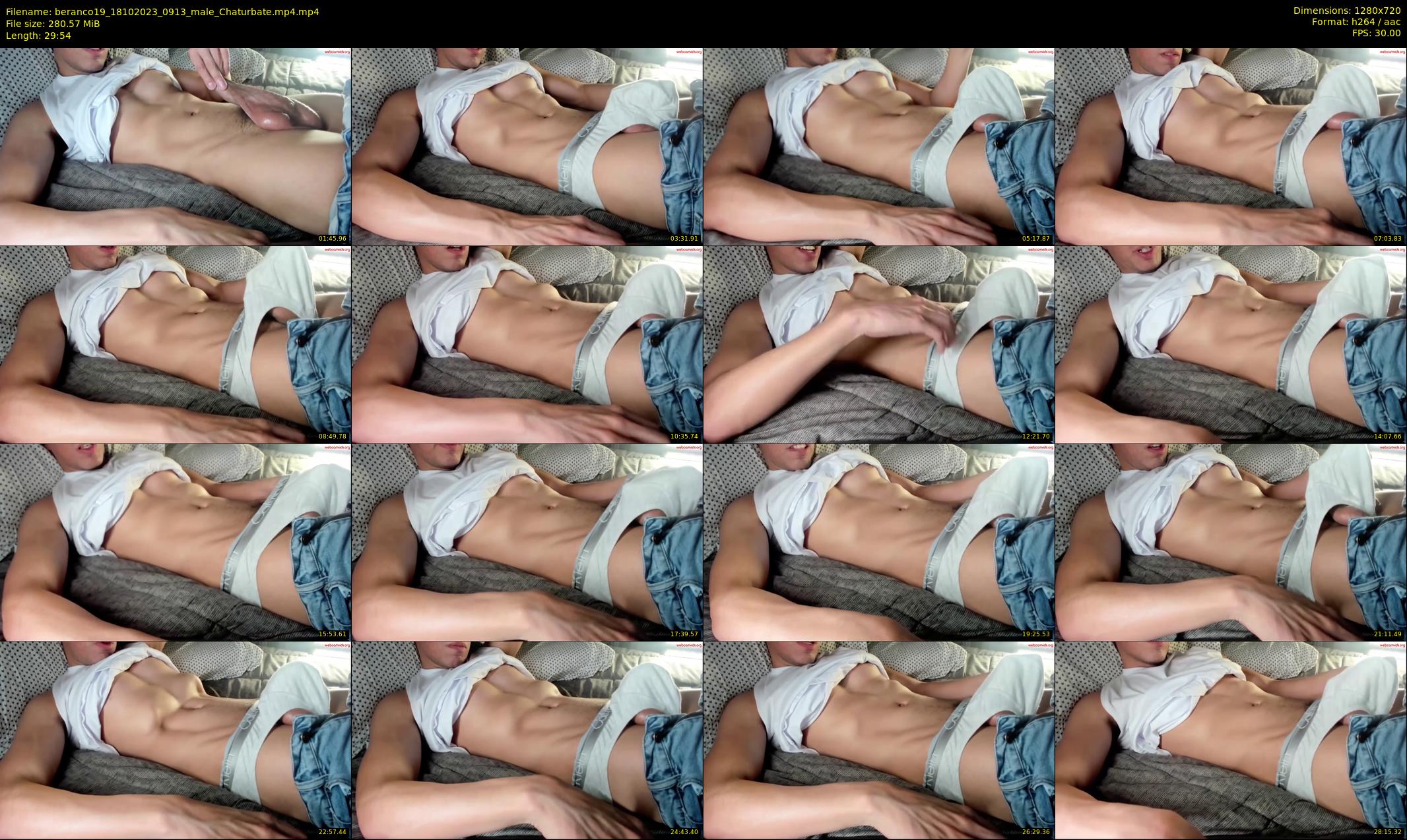 beranco19 — 30 minute Chaturbate male cam show recording, 720p, Oct 18, 2023