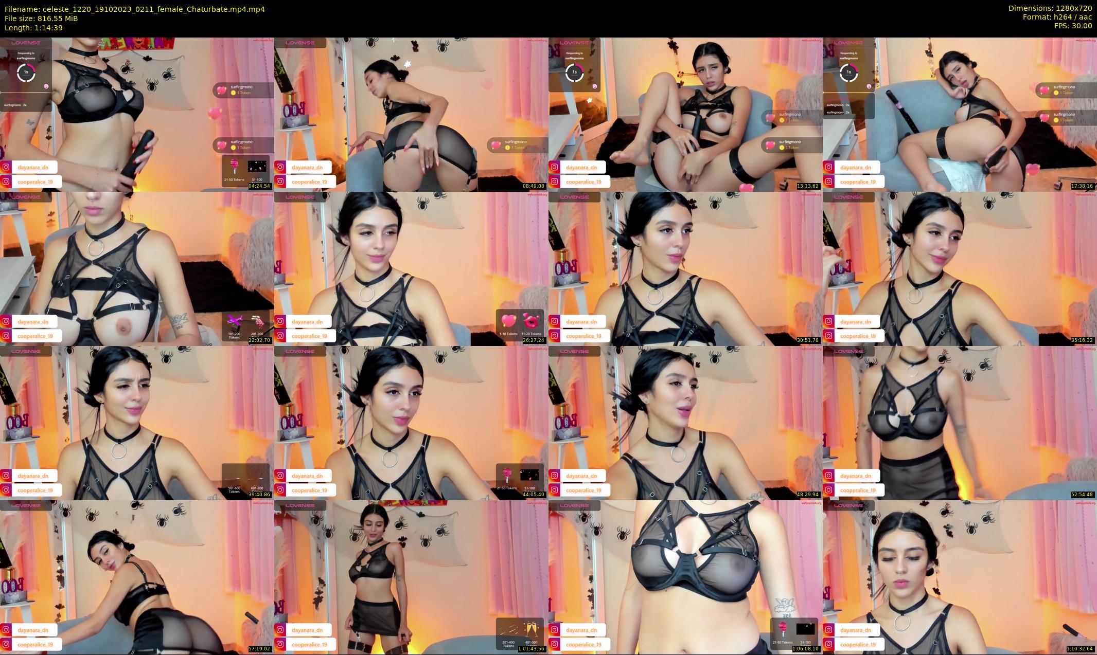 celeste_1220 — 75 minute Chaturbate female cam show recording, 720p, Oct 19, 2023