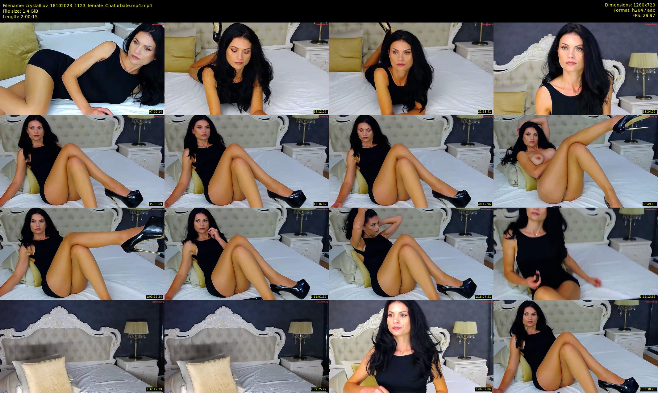 crystallluv — 121 minute Chaturbate female cam show recording, 720p, Oct 18, 2023