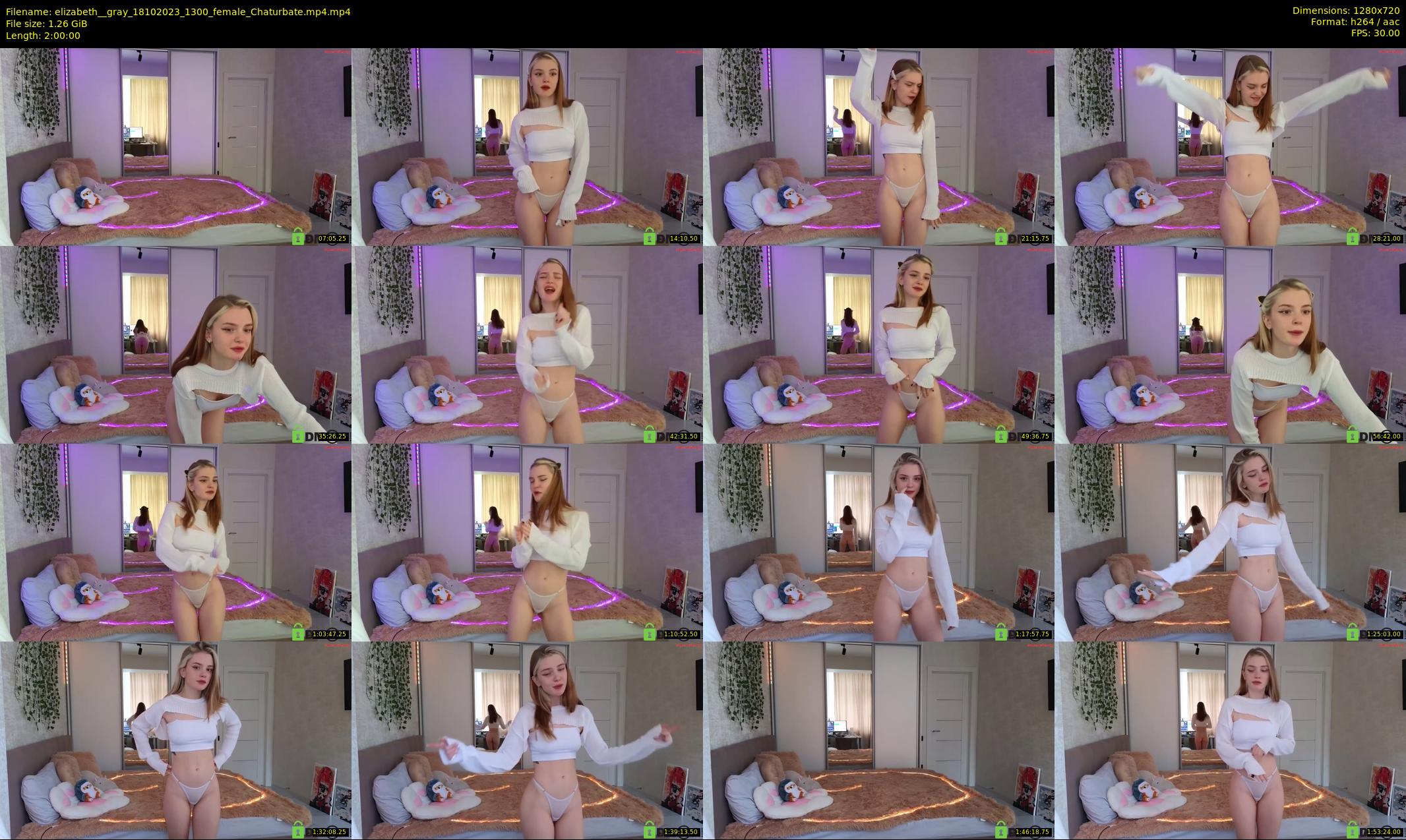 elizabeth__gray — 120 minute Chaturbate female cam show recording, 720p, Oct 18, 2023