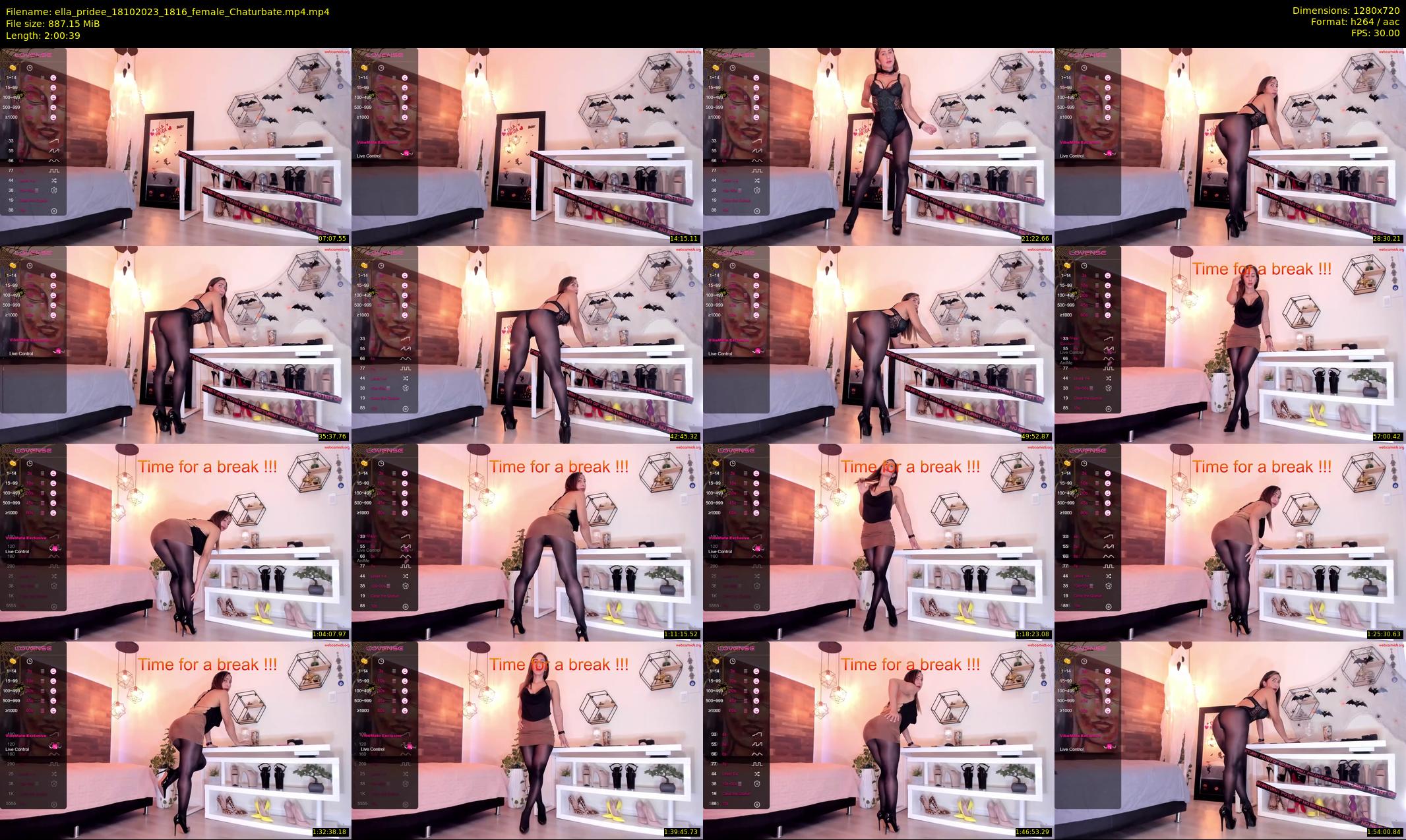 ella_pridee — 121 minute Chaturbate female cam show recording, 720p, Oct 18, 2023
