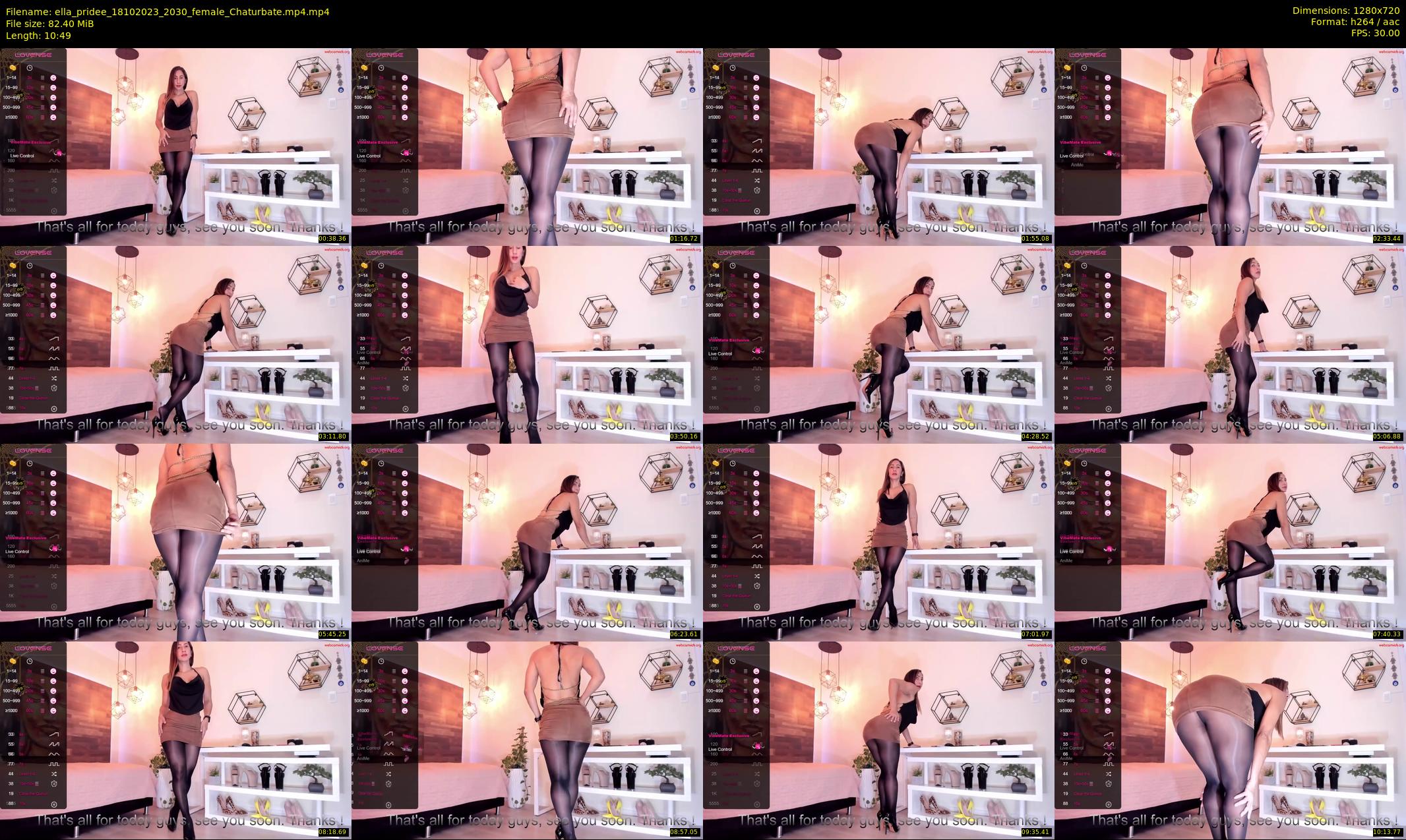 ella_pridee — 11 minute Chaturbate female cam show recording, 720p, Oct 18, 2023