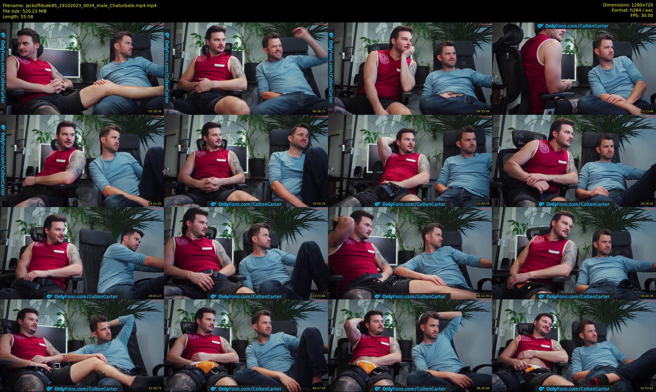 jackoffdude85 — 56 minute Chaturbate male cam show recording, 720p, Oct 19, 2023