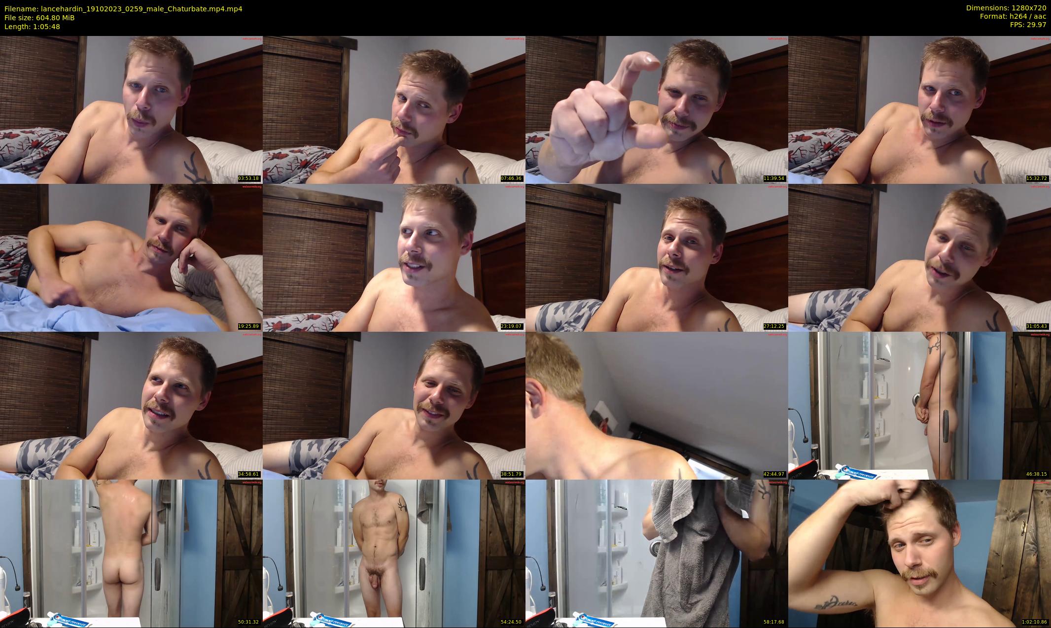 lancehardin — 66 minute Chaturbate male cam show recording, 720p, Oct 19, 2023