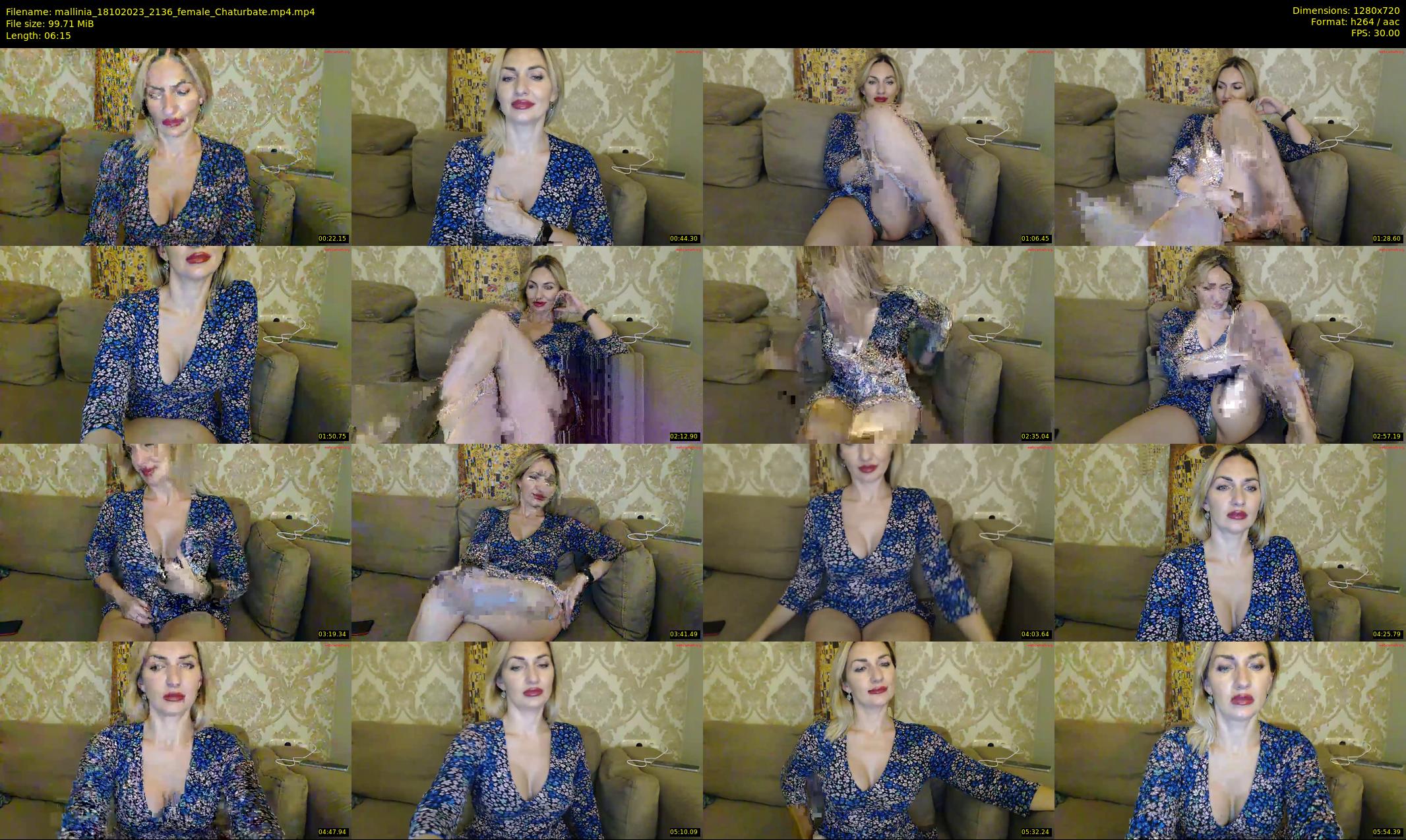 mallinia — 7 minute Chaturbate female cam show recording, 720p, Oct 18, 2023