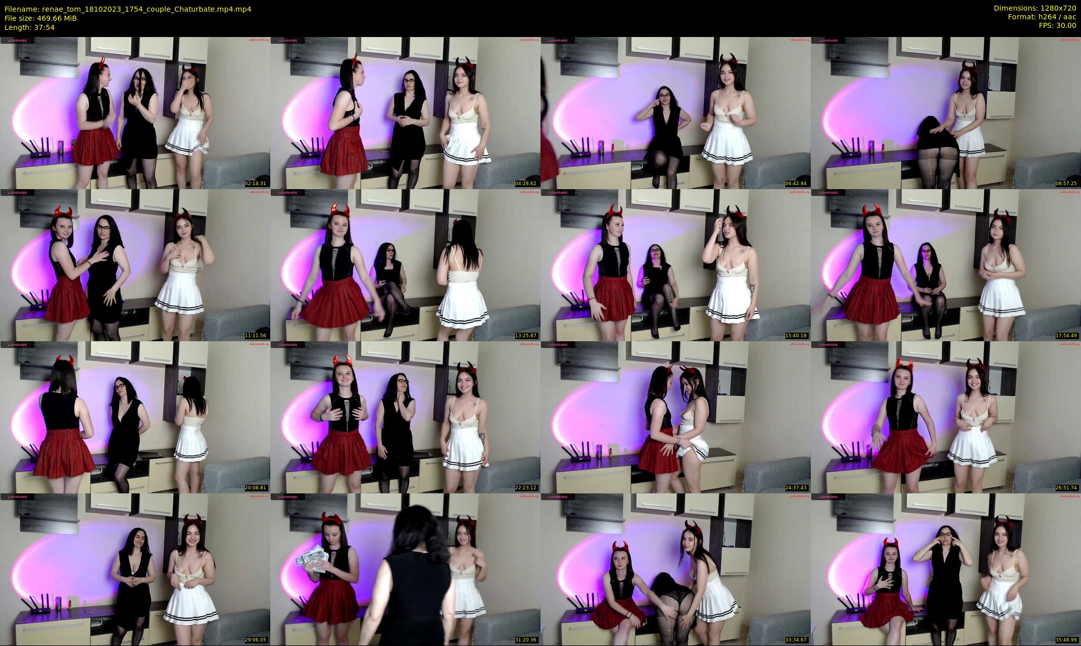 renae_tom — 38 minute Chaturbate couple cam show recording, 720p, Oct 18, 2023