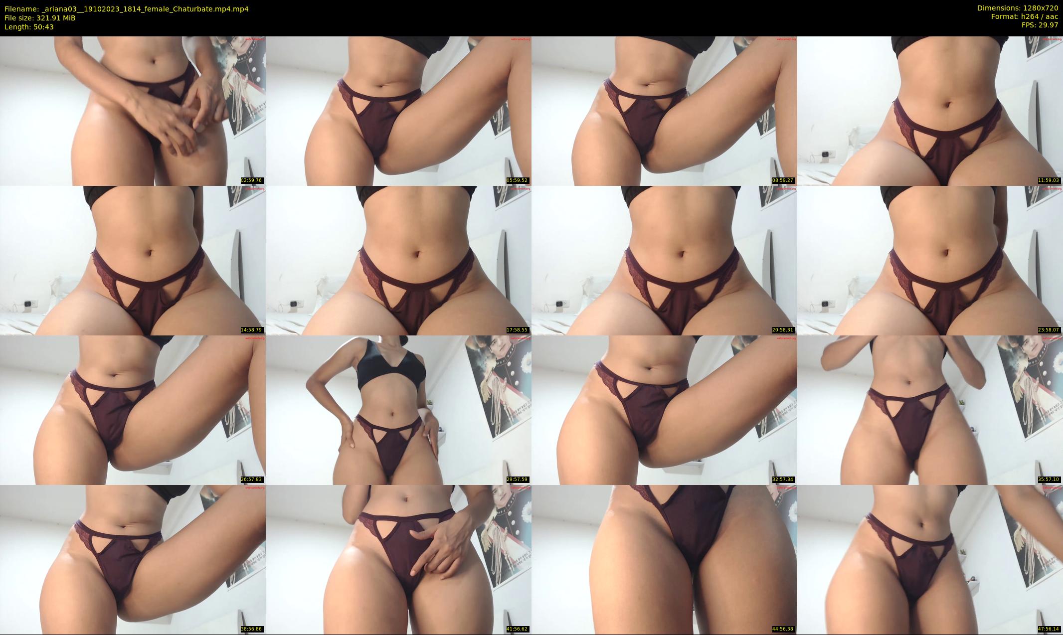 _ariana03_ — 51 minute Chaturbate female cam show recording, 720p, Oct 19, 2023