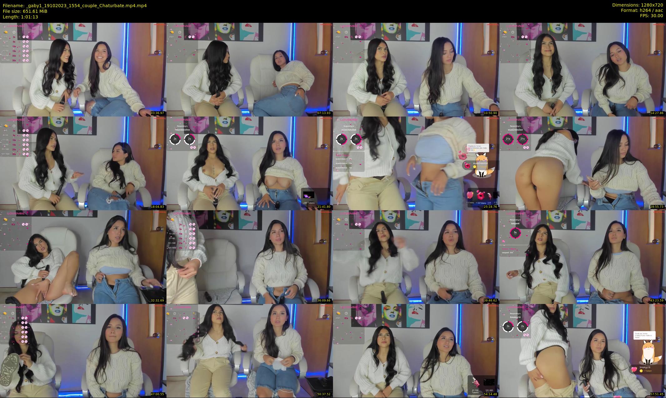 _gaby1 — 62 minute Chaturbate female cam show recording, 720p, Oct 19, 2023
